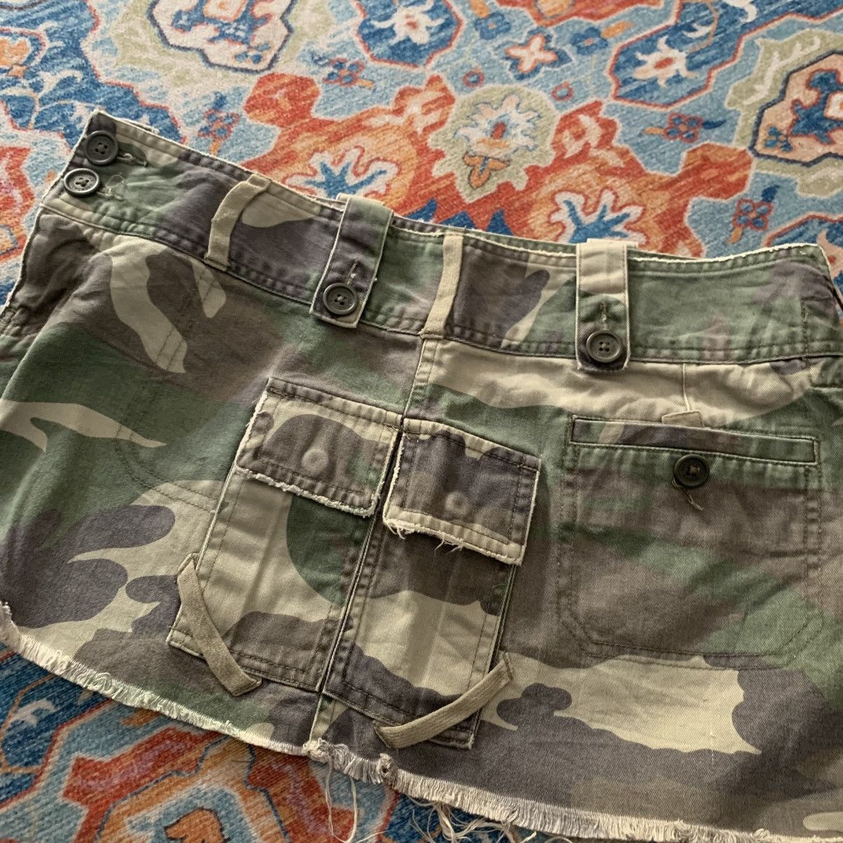 Vintage vintage abercrombie cargo mini skirt Size 27" / US 4 / IT 40 - 8 Thumbnail