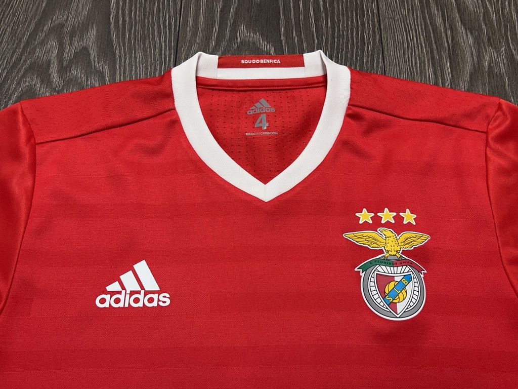 Adidas Benfica 2016 Long Sleeve Shirt Jersey Player Issue Adizero Size US S / EU 44-46 / 1 - 2 Thumbnail