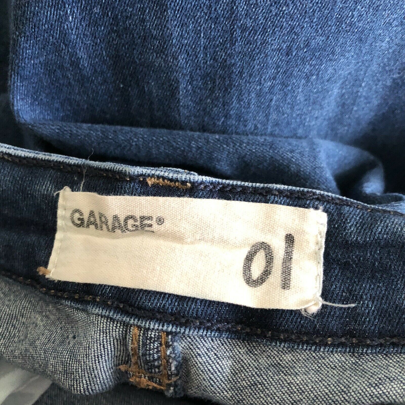 Garage Garage High Rise Medium Wash Skinny Jeans - Size 01 Size 23" - 2 Thumbnail