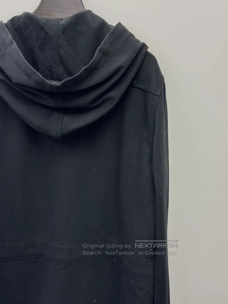 Rick Owens Rick Owens Black hooded zip-up jacket Size US M / EU 48-50 / 2 - 4 Thumbnail