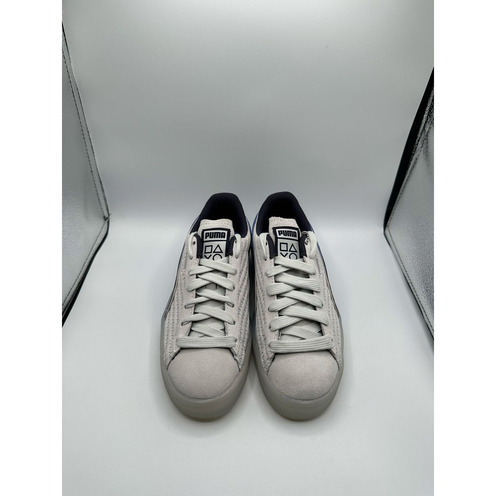 Puma Puma Suede X PlayStation Big Kid “Glacial Grey” size 4y Size US 5.5 / IT 35.5 - 2 Thumbnail