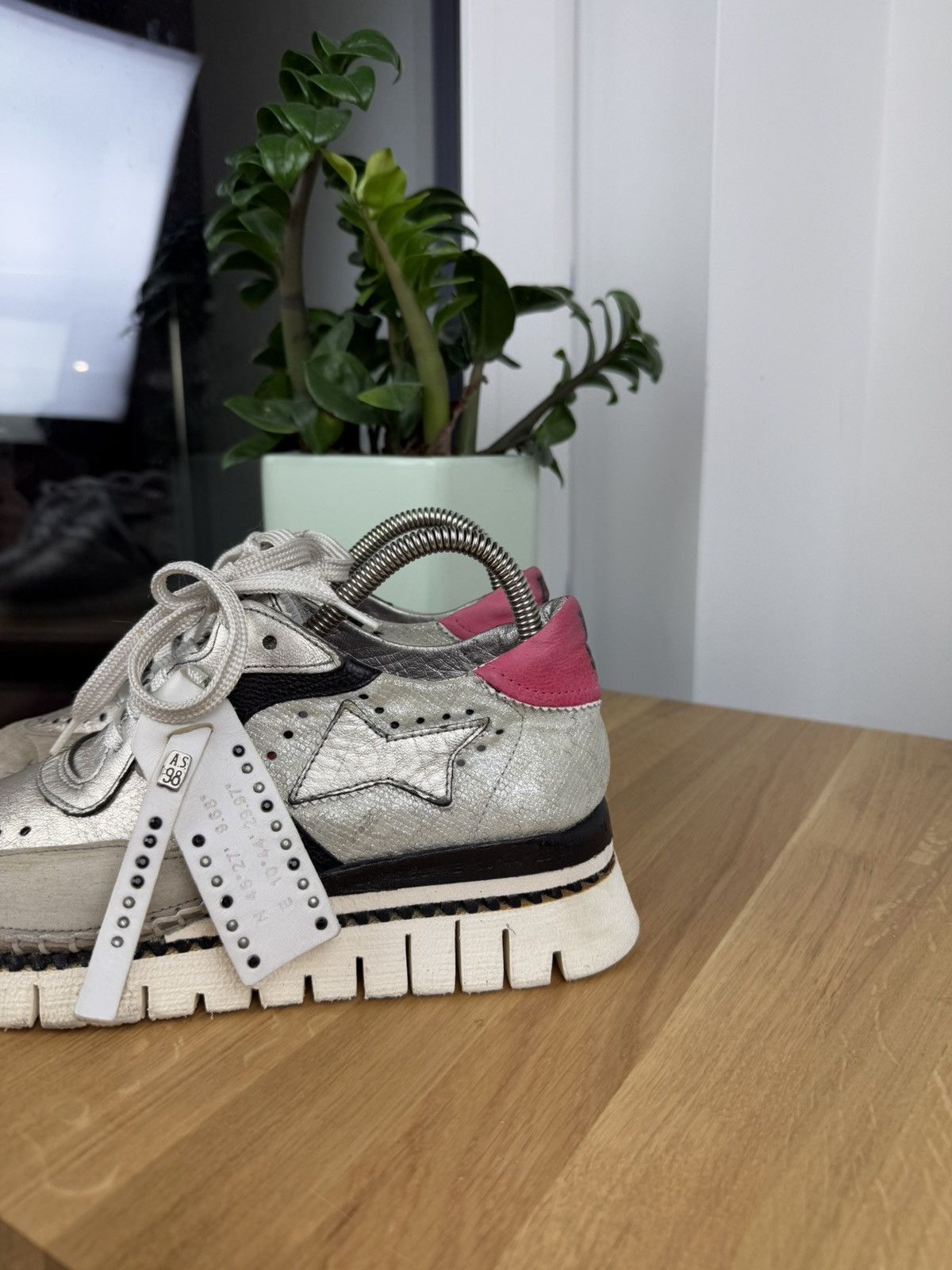 Designer × Japanese Brand A.S. 98 Avant Garde leather shoes Size US 5.5 / EU 38 - 3 Thumbnail