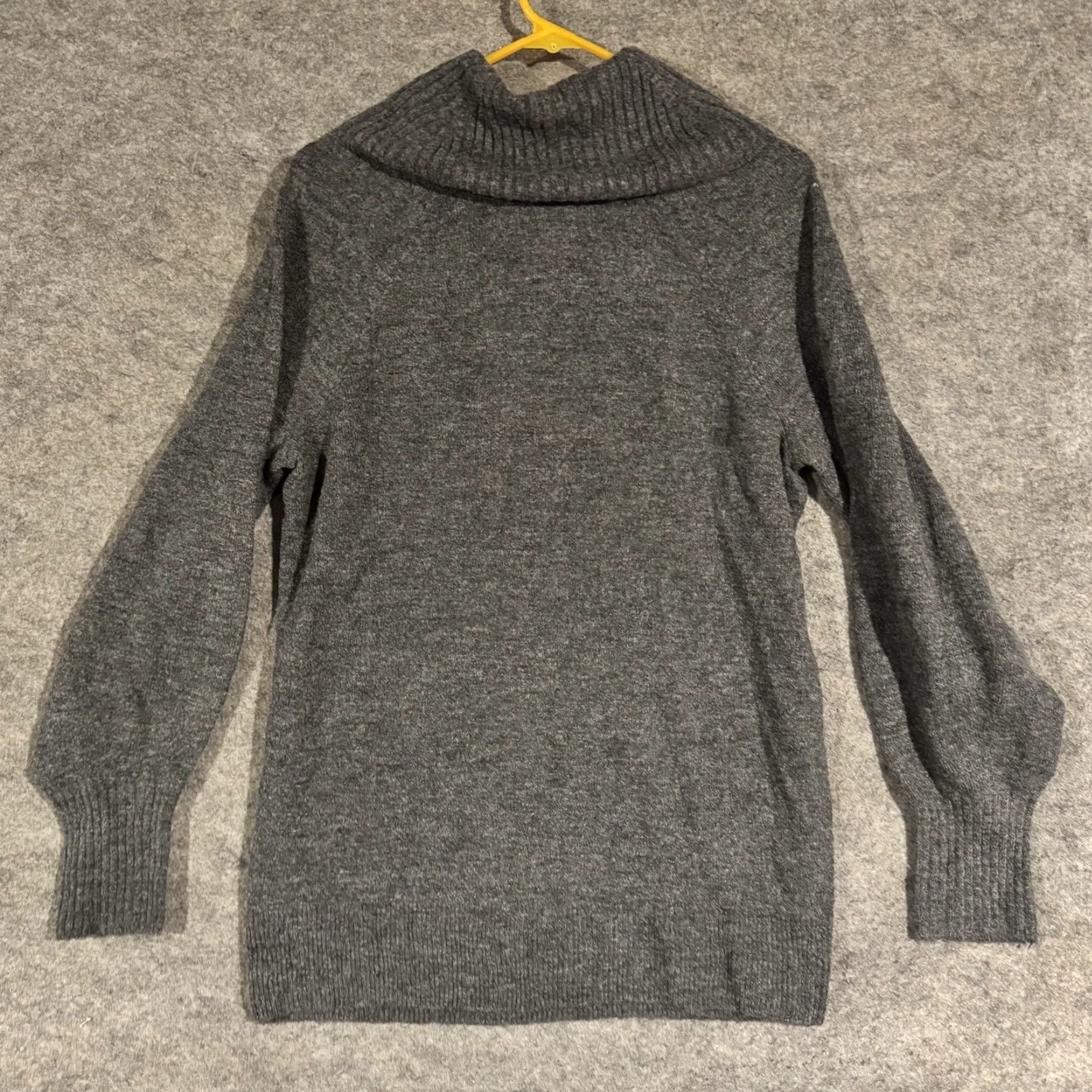 Banana Republic Banana Republic Sweater Womens Medium Gray Turtleneck Raglan Sleeve Pullover Casual 2010s Preppy Minimalist Knit Winter Womens Size M / US 6-8 / IT 42-44 - 7 Thumbnail