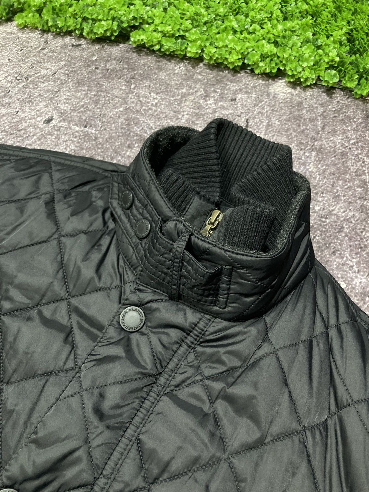 Barbour BARBOUR International Quilted Jacket Windsheild Motorcycle Size US L / EU 52-54 / 3 - 12 Thumbnail