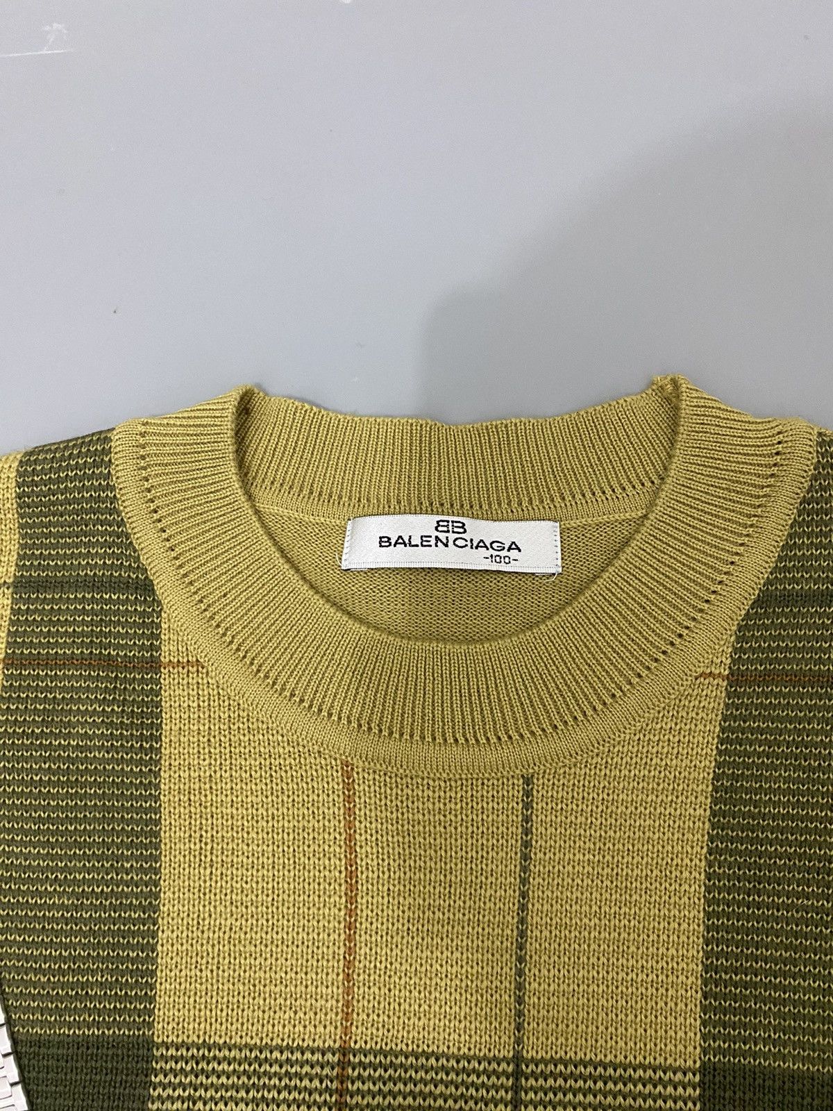 Balenciaga 💥Nova Check💥Balenciaga Sweatshirt Size US L / EU 52-54 / 3 - 7 Thumbnail