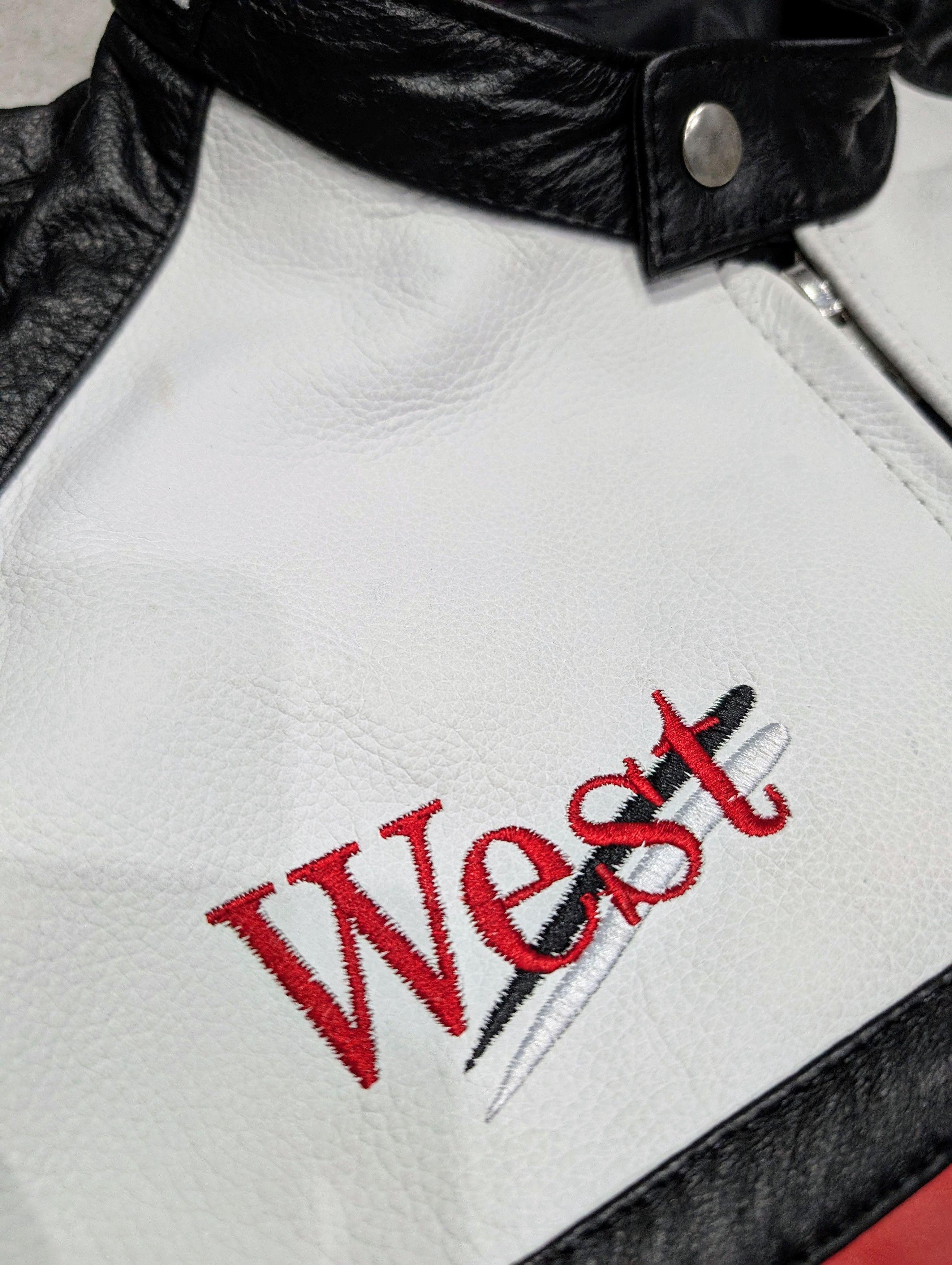 Vintage 💥 Vintage Mercedes Benz 💥 Leather Jacket Streetwear Racing Size M / US 6-8 / IT 42-44 - 6 Thumbnail