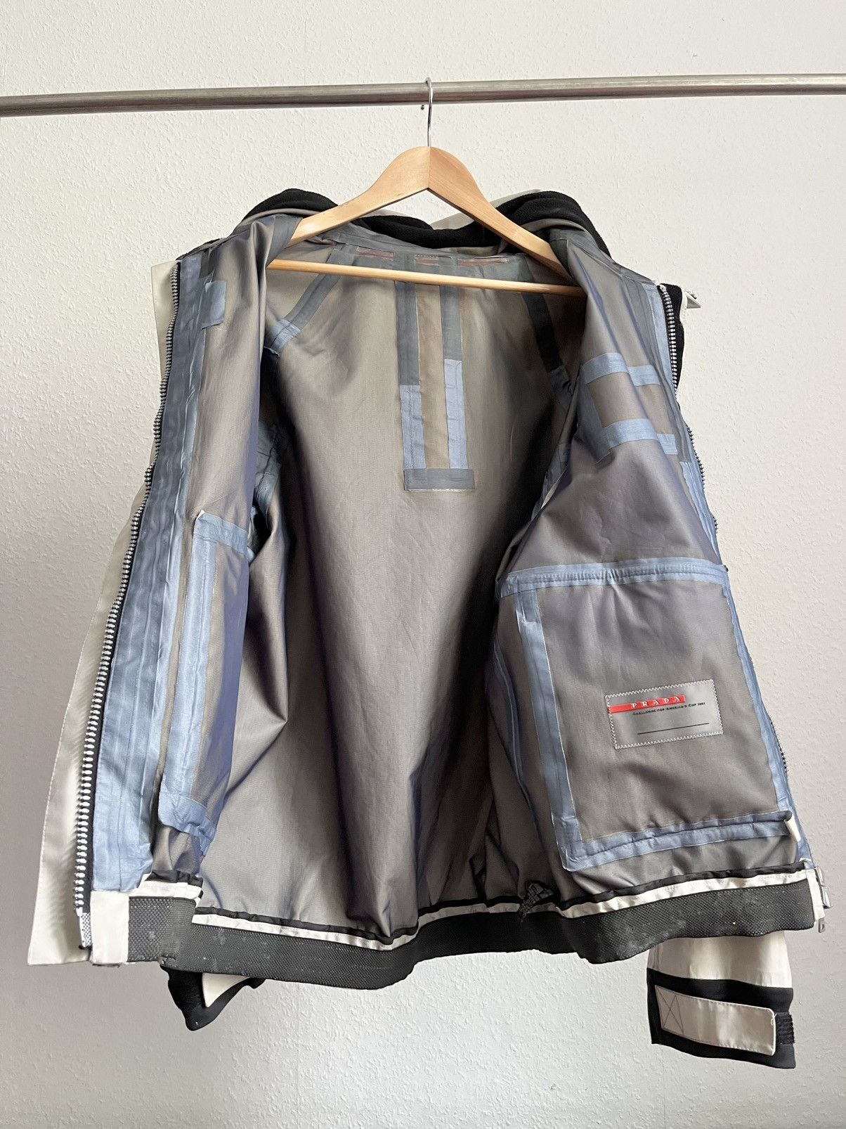 Prada 2003 Prada Luna Rossa Sailing Jacket Size US XL / EU 56 / 4 - 18 Thumbnail