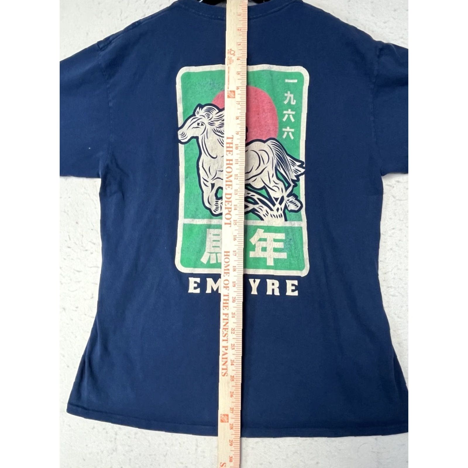 Empyre Empyre Shirt Men's Large Blue Short Sleeve Crew Neck Cotton T-Shirt Regular Fit Men’s Clothing Size US L / EU 52-54 / 3 - 4 Thumbnail