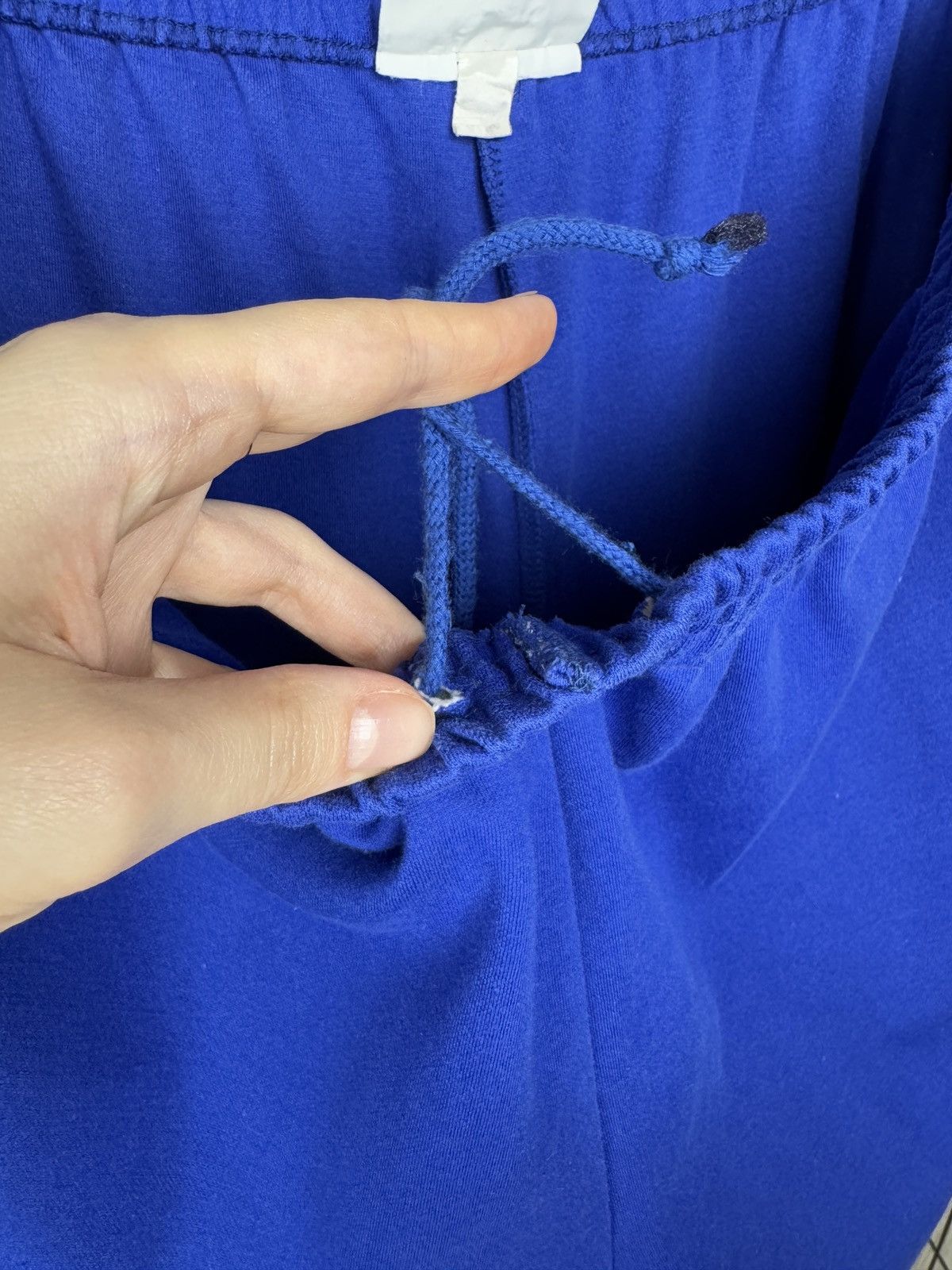 Lacoste Chemise Lacoste vintage 90s made in France blue sweatpants Size US 34 / EU 50 - 9 Thumbnail