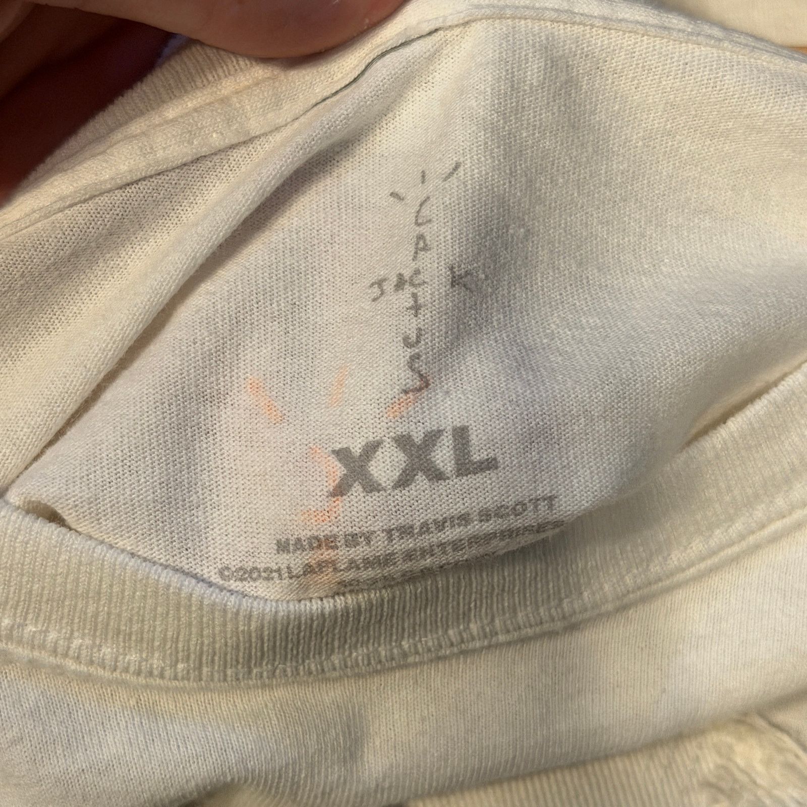 Travis Scott Travis Scott Cactus Jack Fire Logo T-Shirt Size US XXL / EU 58 / 5 - 3 Thumbnail