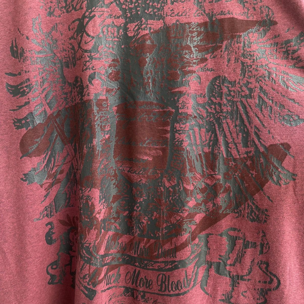 In The Attic Vintage In The Attic Poem Tee Shirt Size US XXL / EU 58 / 5 - 6 Thumbnail