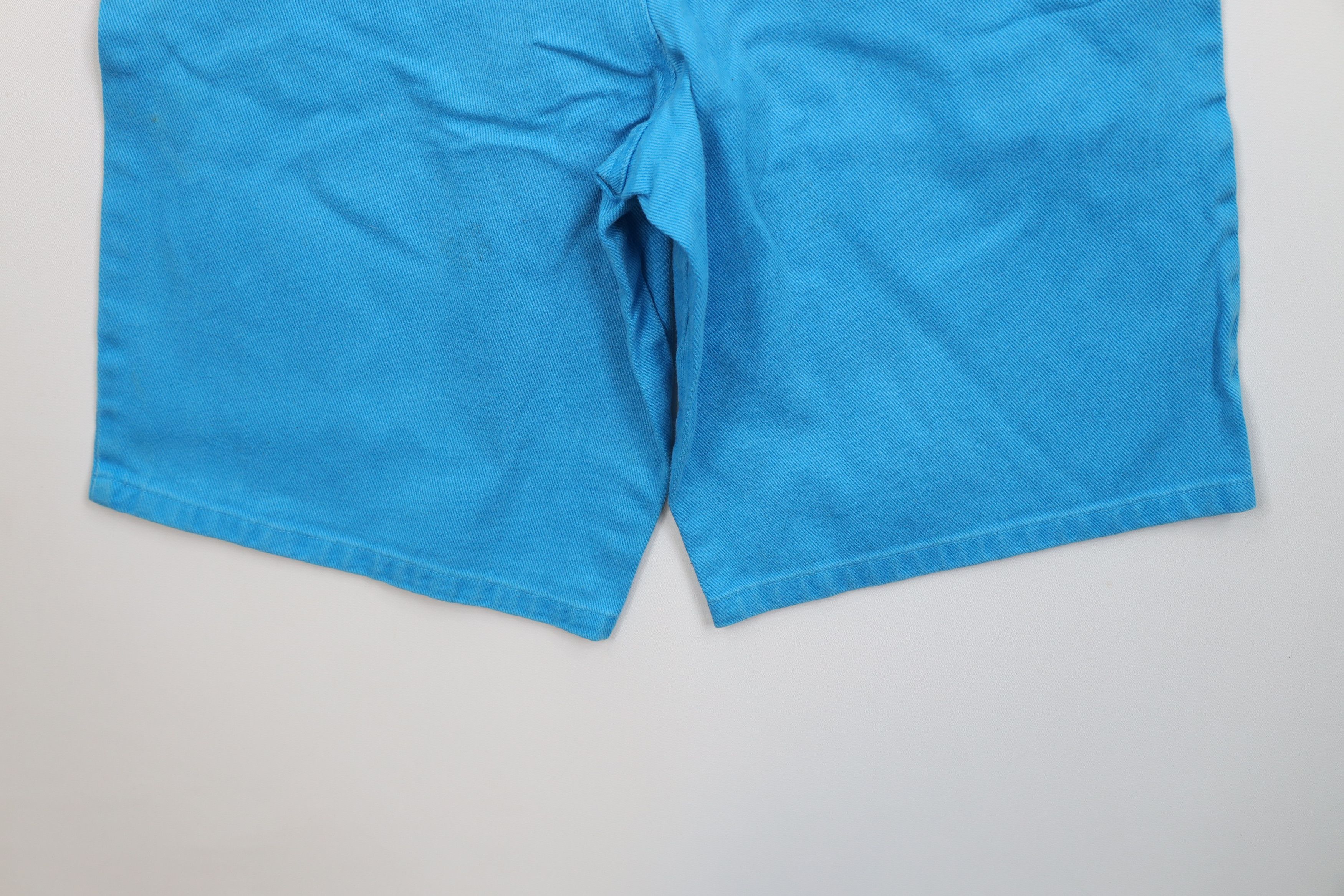 Vintage Vintage 90s Streetwear Denim Jean Shorts Jorts Blue Cotton Size 26" / US 2 / IT 38 - 11 Thumbnail