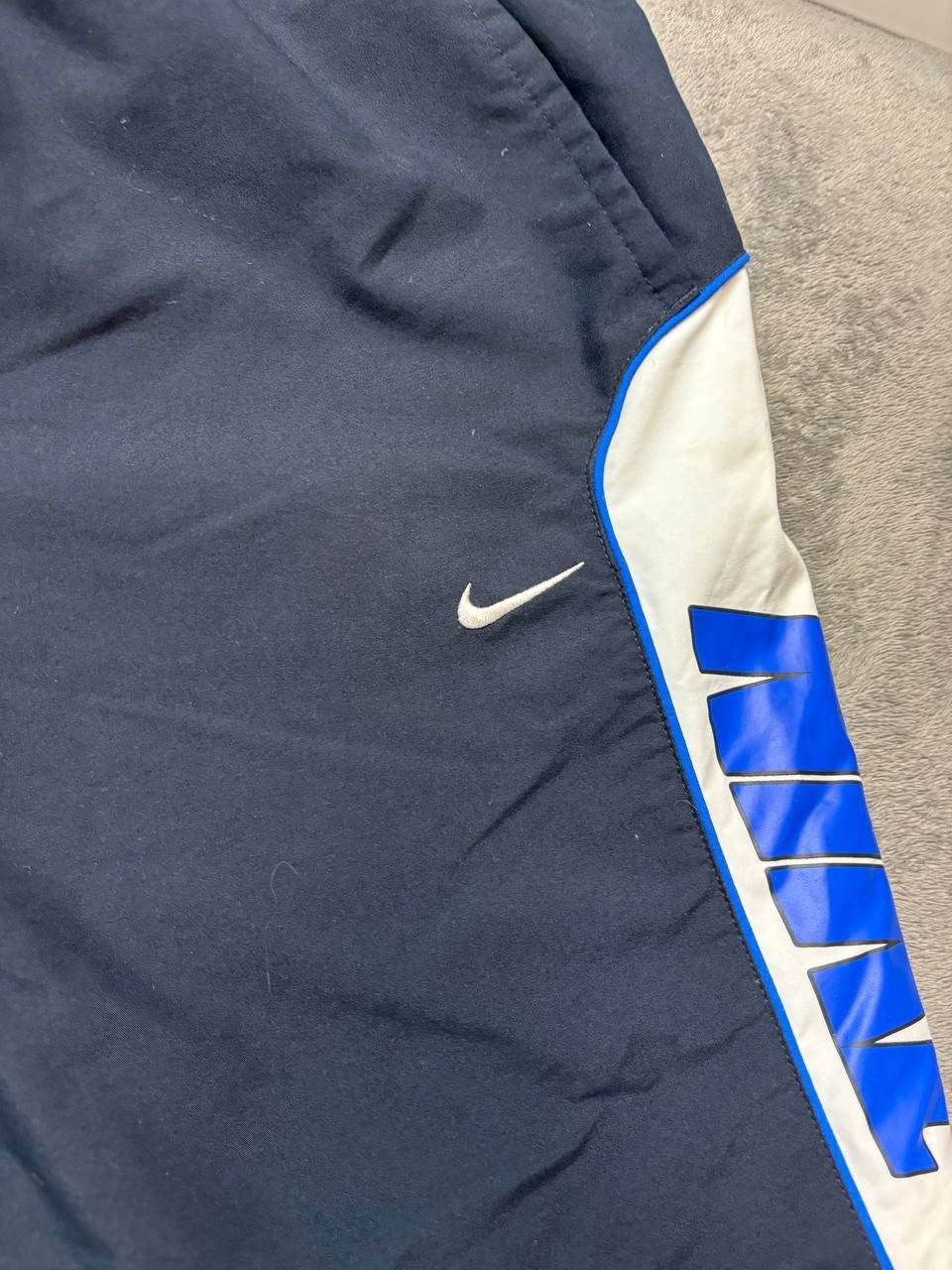 Nike × Vintage Vintage Y2K Nike Nylon Swoosh Logo Shorts Size US 34 / EU 50 - 3 Thumbnail