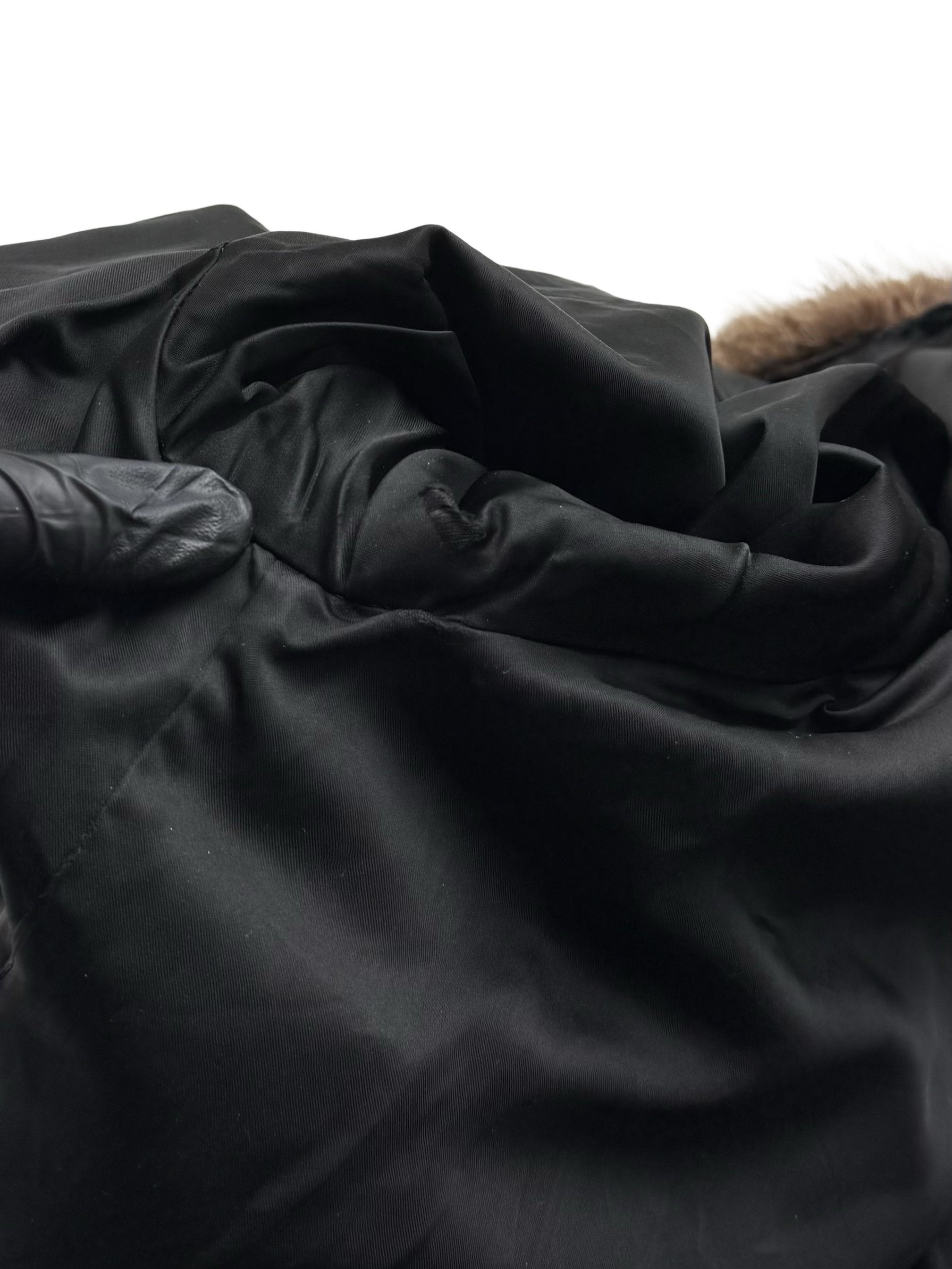 Vintage Vintage Real Fur Coat Brown Long Fur Jacket Winter Luxury Size L / US 10 / IT 46 - 19 Thumbnail