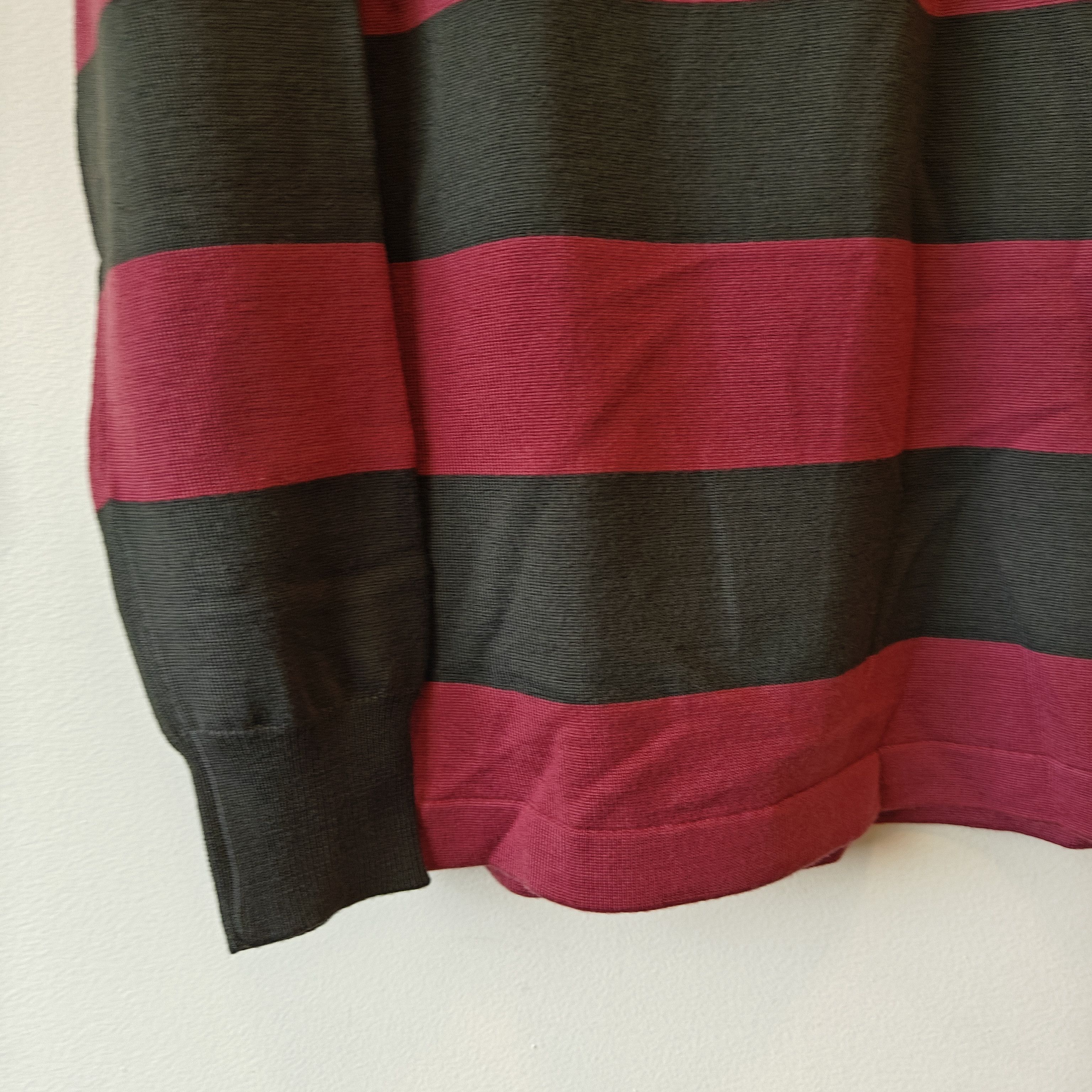 Drake's NWT Merino Wool Block Stripe Knitted Rugby Shirt Italy Size US S / EU 44-46 / 1 - 4 Thumbnail
