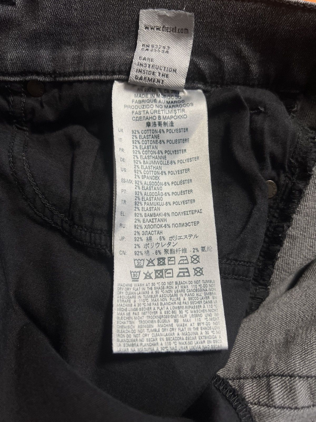 Diesel DIESEL Diesel D-Luster Grey Denim Jeans Slim Fit Stretch Size US 30 / EU 46 - 22 Thumbnail