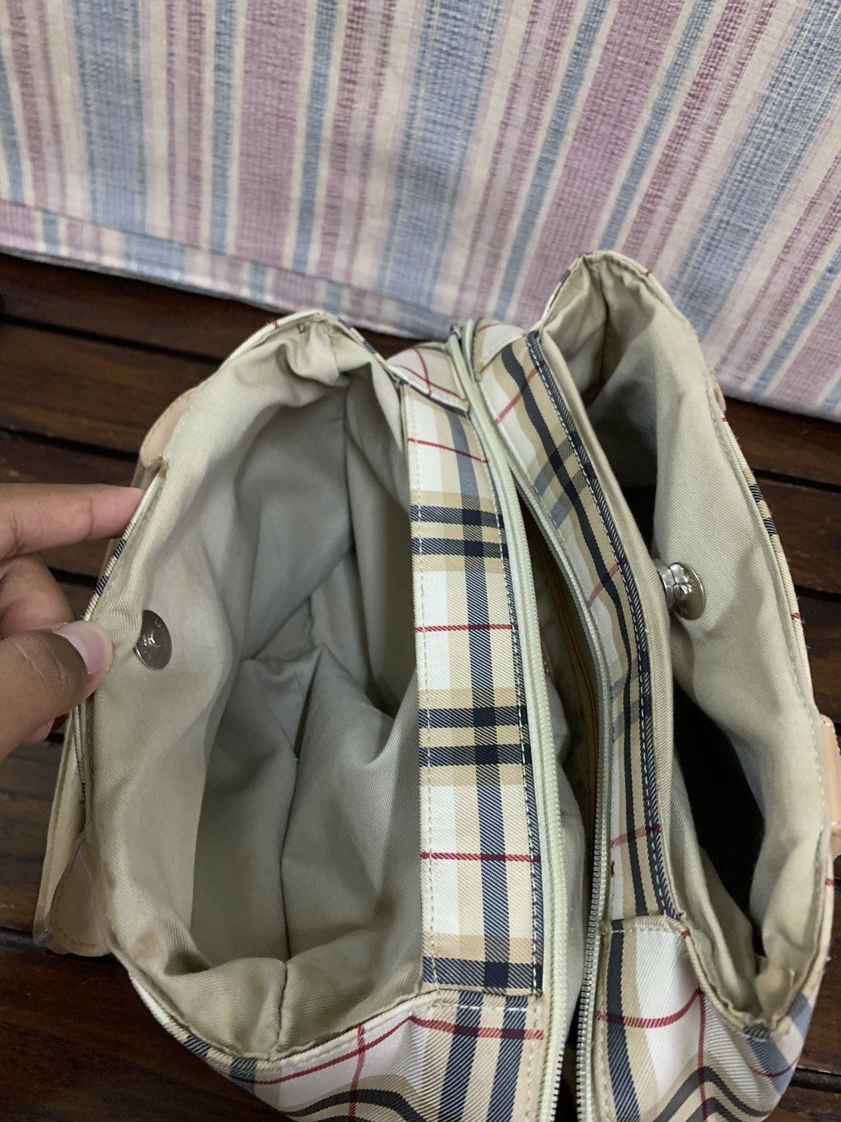 Burberry 🔥BURBERRY LONDON BLUE LABEL HANDLE BAG Size ONE SIZE - 14 Thumbnail