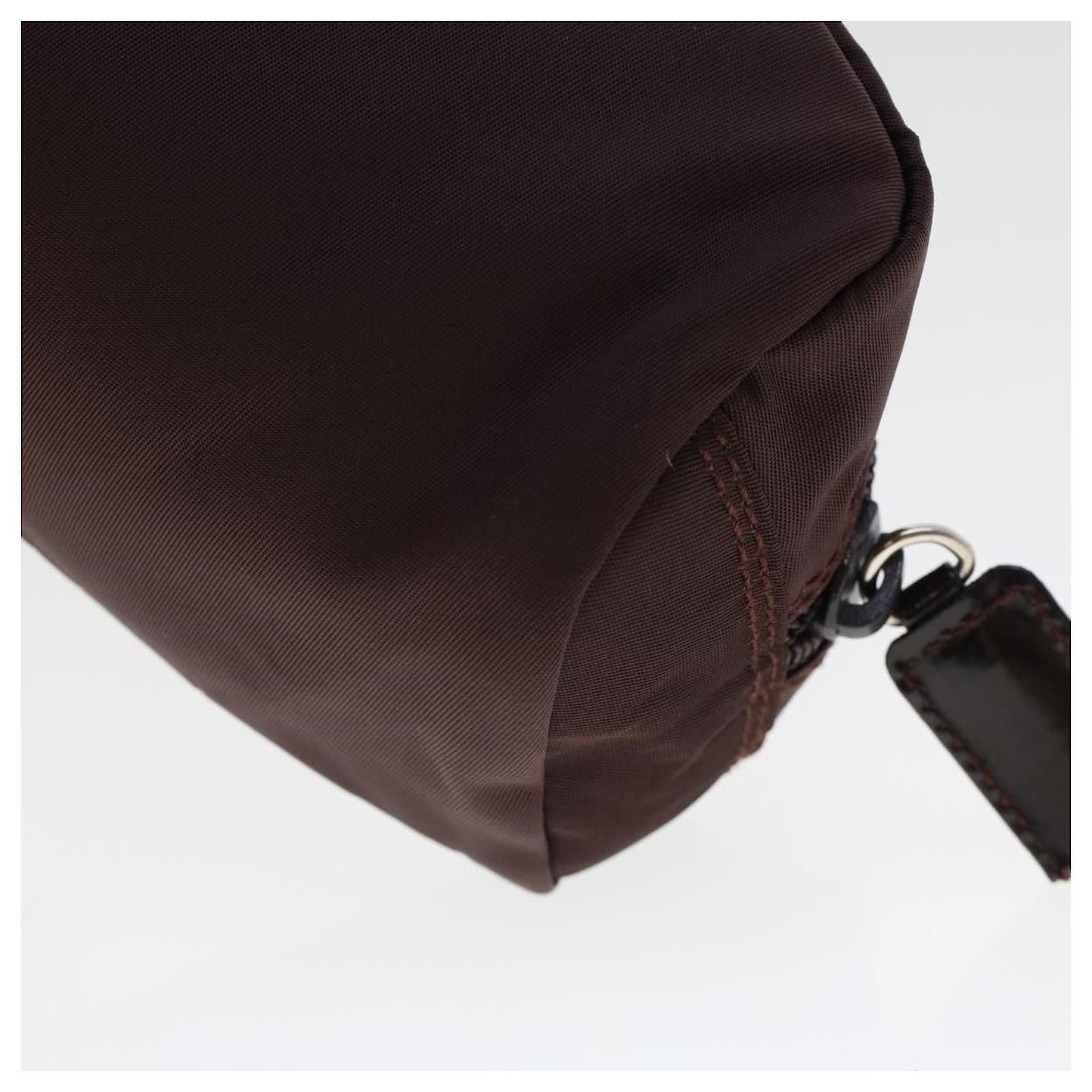 Prada o1srvl11e0624 Size: OS / Cosmetic Pouch in Brown Size ONE SIZE - 7 Thumbnail