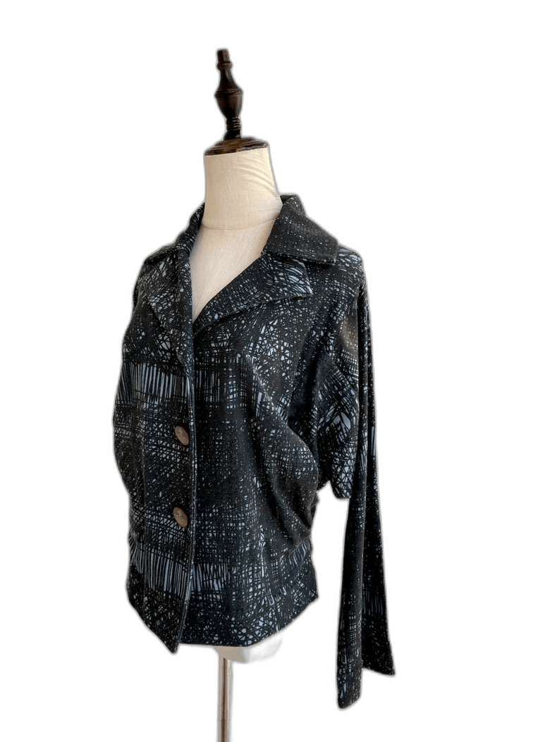 Vivienne Westwood Vivienne Westwood Blue Graffiti Jacket - dmc Size M / US 6-8 / IT 42-44 - 1 Thumbnail