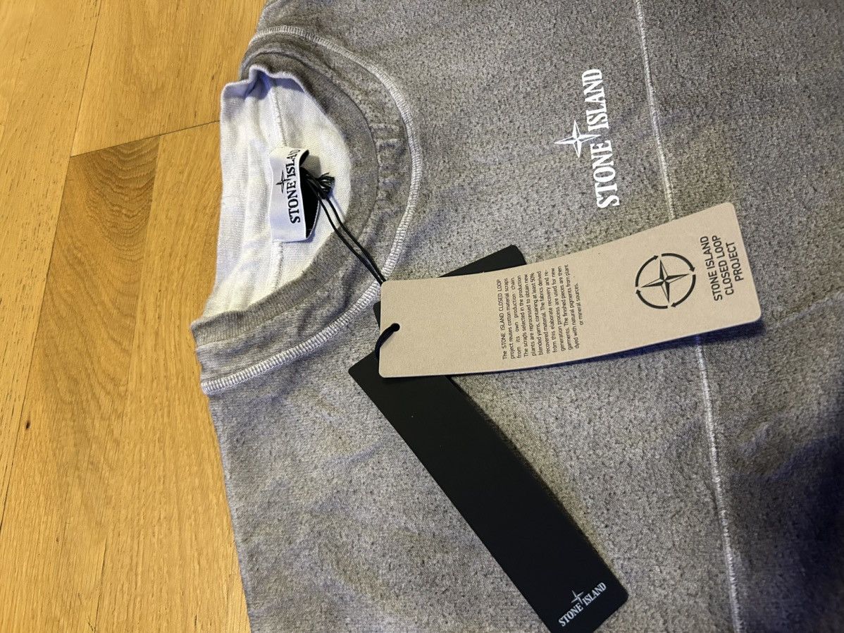 Stone Island Stone Island Logo T-Shirt Lead Grey Size US S / EU 44-46 / 1 - 2 Thumbnail