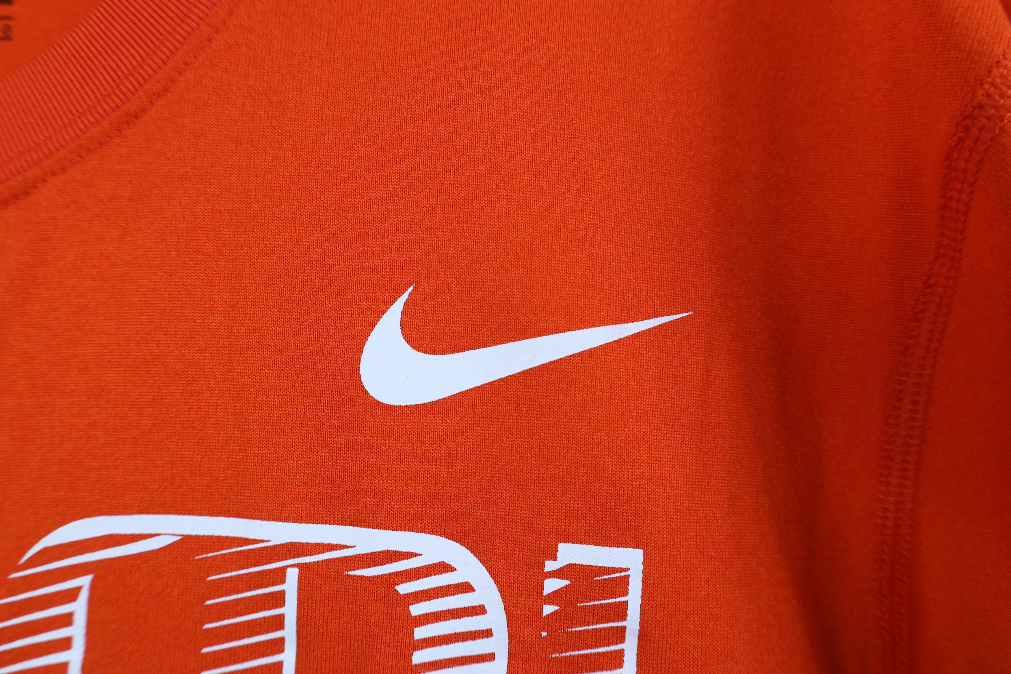 Nike Nike University of Miami Football Short Sleeve T-Shirt Size US L / EU 52-54 / 3 - 5 Thumbnail