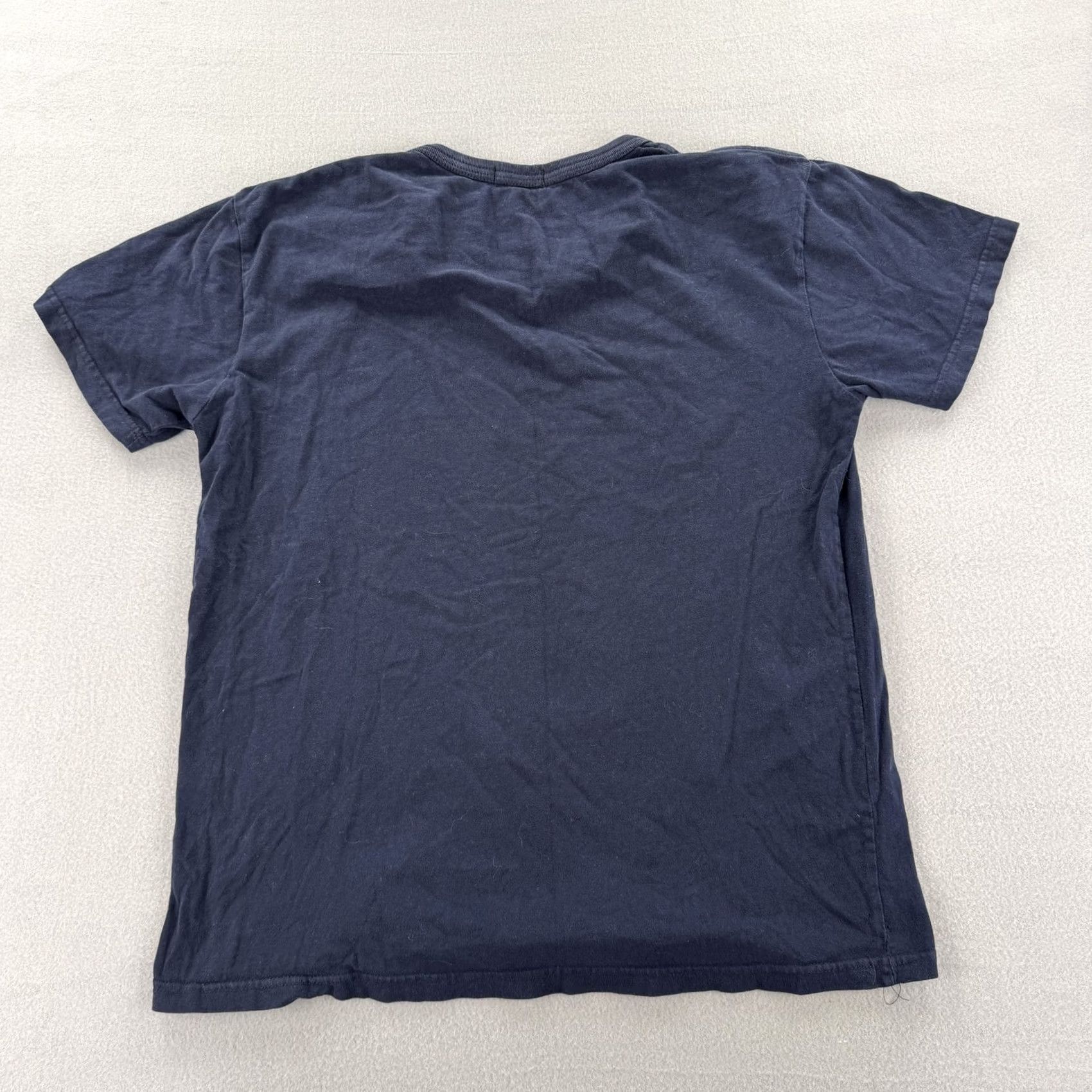 Vintage Amy Coulee Shirt Mens Large Navy Blue Short Sleeve Casual Crew Tee T-Shirt Size US L / EU 52-54 / 3 - 5 Thumbnail