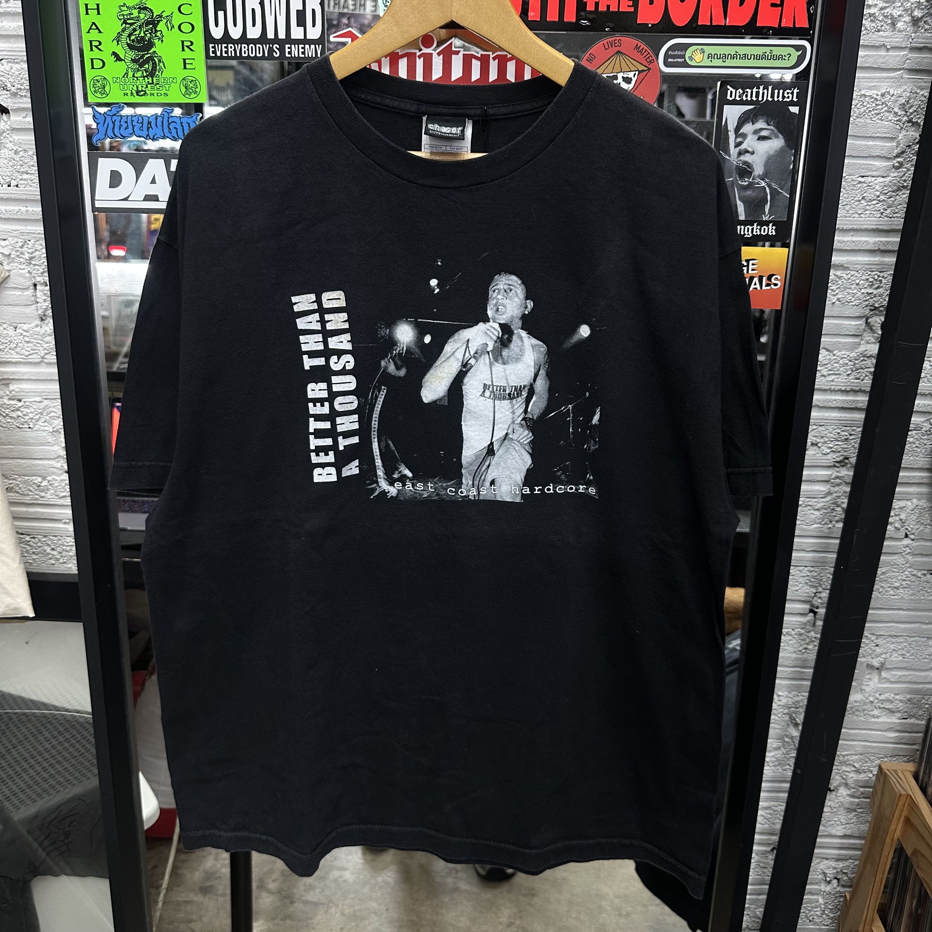 Band Tees BETTER THAN A THOUSAND Vintage 90s Hardcore Shirt Size US XL / EU 56 / 4 - 1 Thumbnail