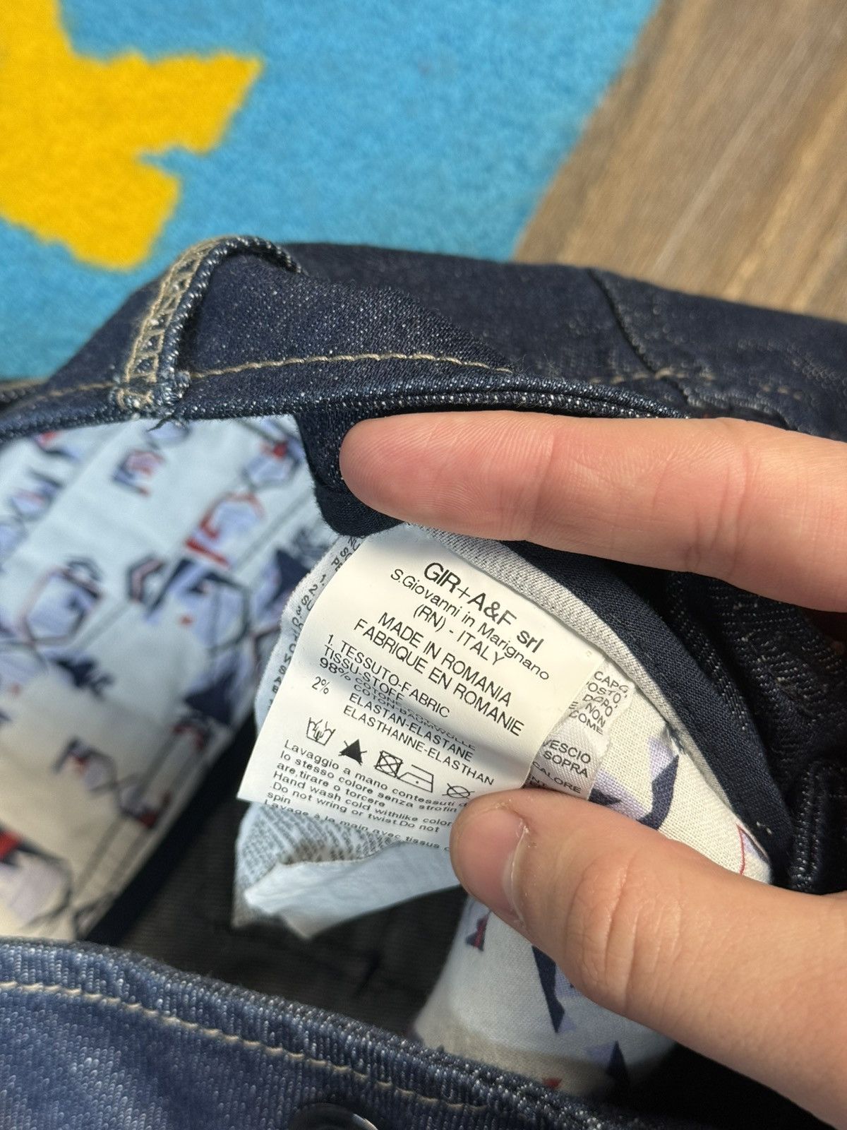 Marithe + Francois Girbaud × Vintage Marithe Francois Girbaud Blue Denim Indigo Pant Size US 28 / EU 44 - 13 Thumbnail