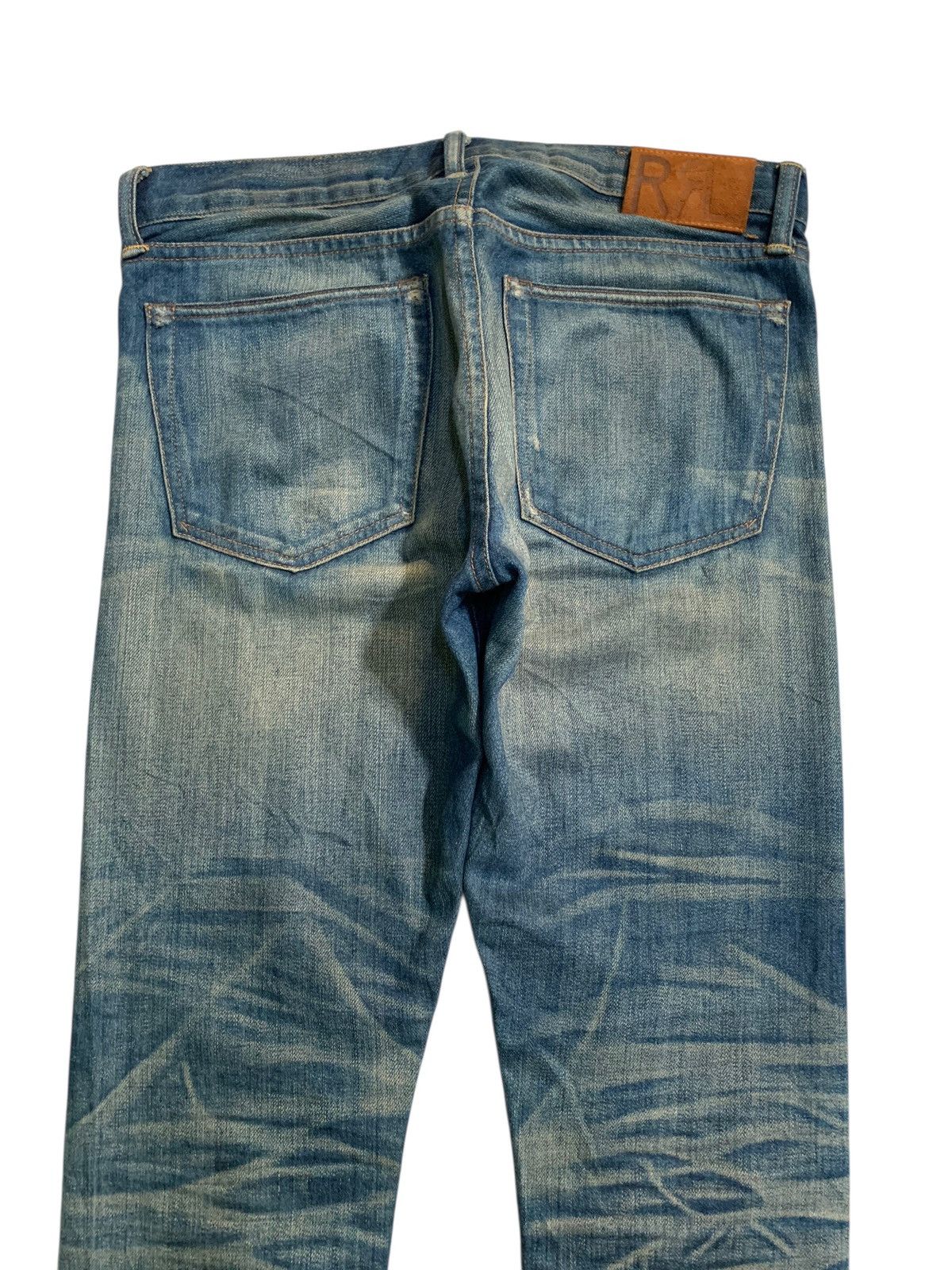 Kapital VINTAGE RRL DOUBLE RALPH LAUREN SELVEDGE RUSTY DISTRESSED Size US 31 - 7 Thumbnail