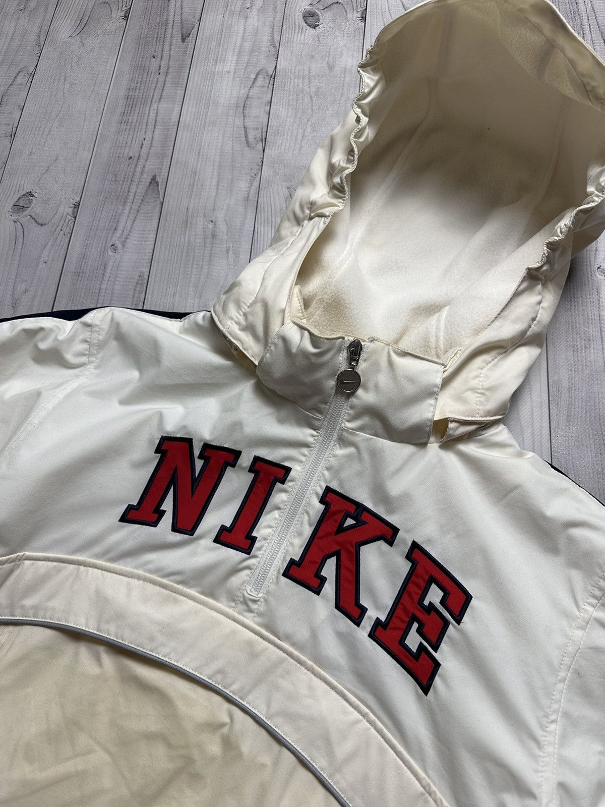 Nike × Vintage Vintage Nike jacket anorak big logo size Xs/S Size US XS / EU 42 / 0 - 6 Thumbnail
