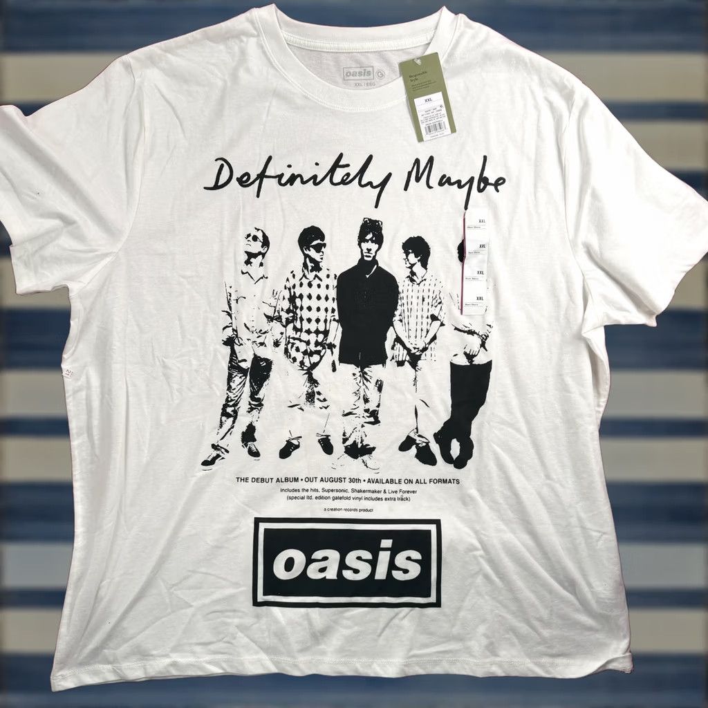 Band Tees × Rap Tees × Vintage Oasis Definitely Maybe Summer Tour