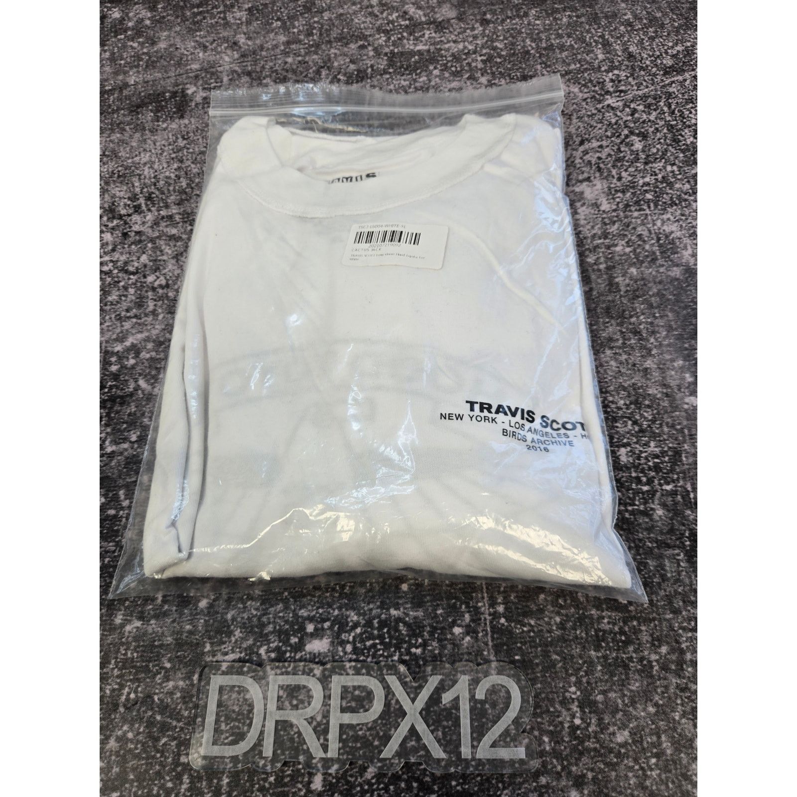 Travis Scott Travis Scott Birds Tour 'Hood Toyota' White LS Tee Size XL Size US XL / EU 56 / 4 - 7 Thumbnail