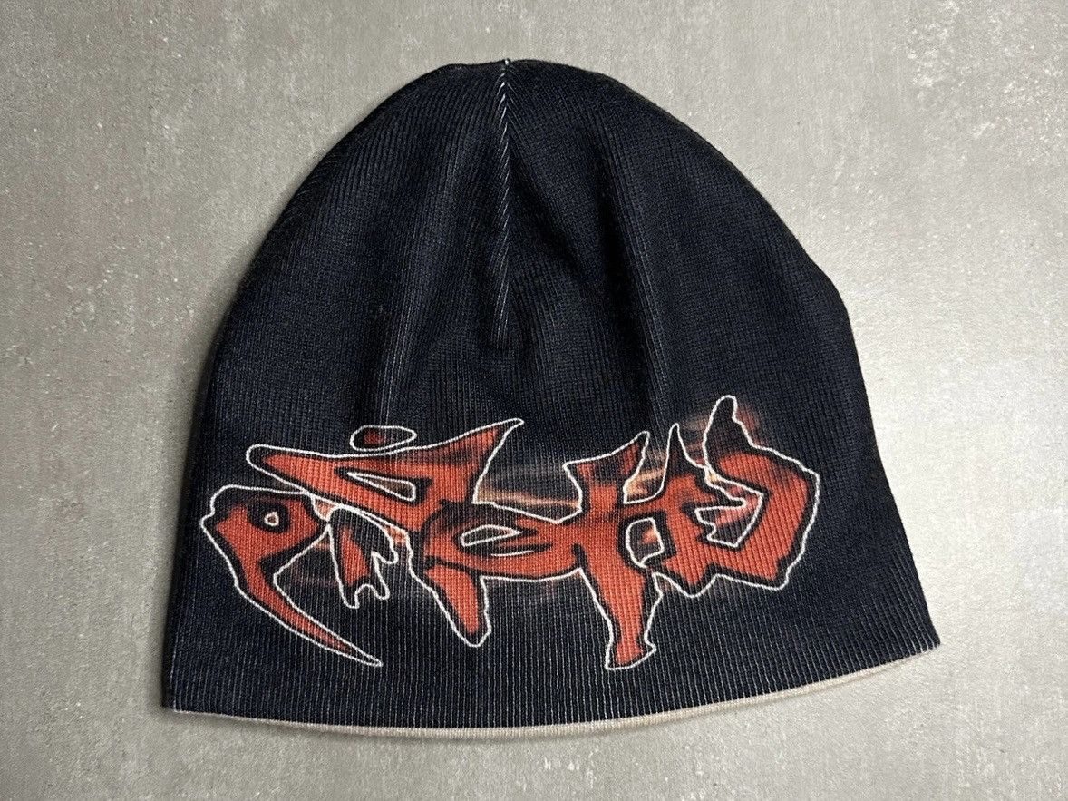 Travis Scott Travis Scott Reversible Beanie Circus Maximus Utopia Tour Size ONE SIZE - 3 Thumbnail