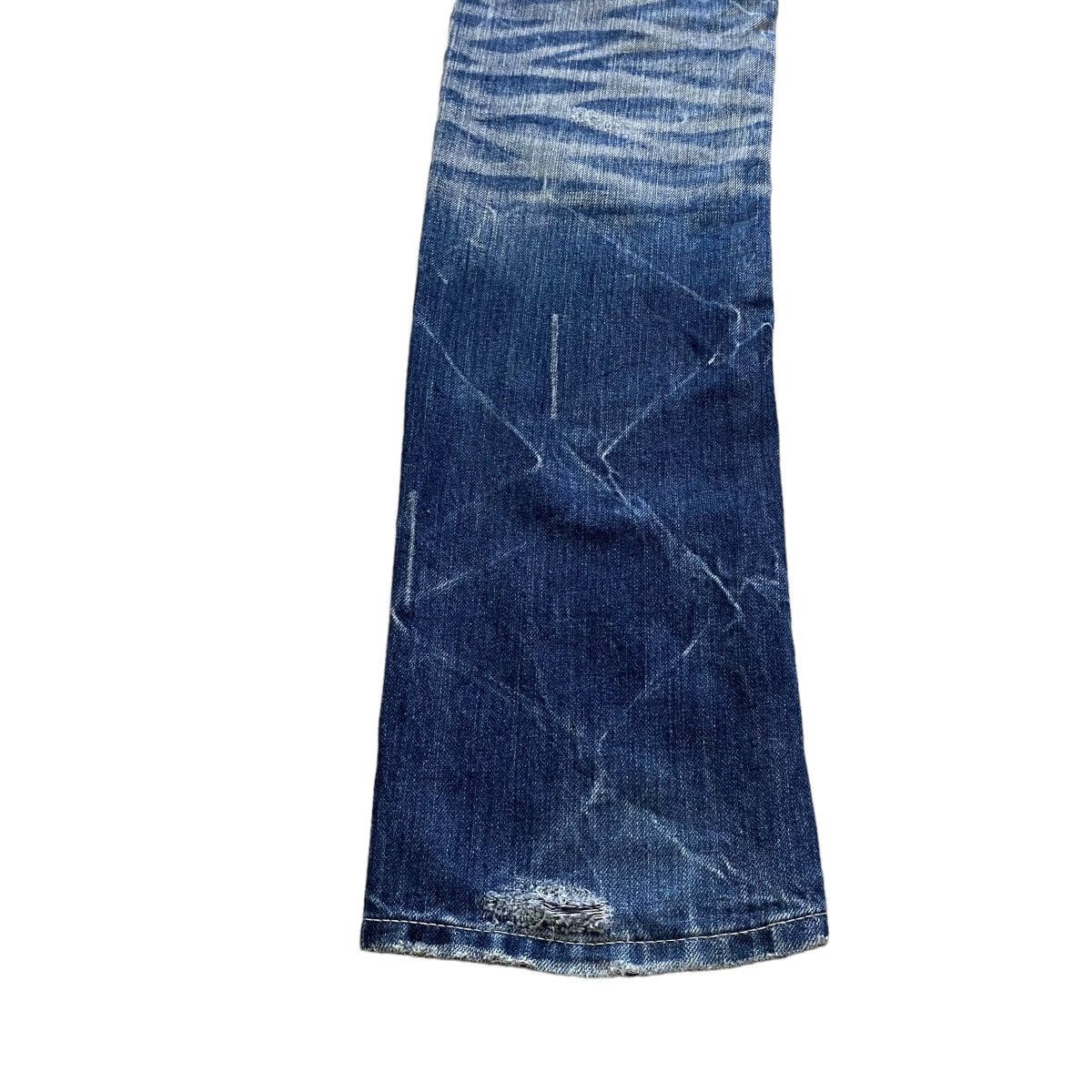 Vanquish Vanquish Acid Wash Denim Skinny Jeans Distressed Size US 29 - 14 Thumbnail