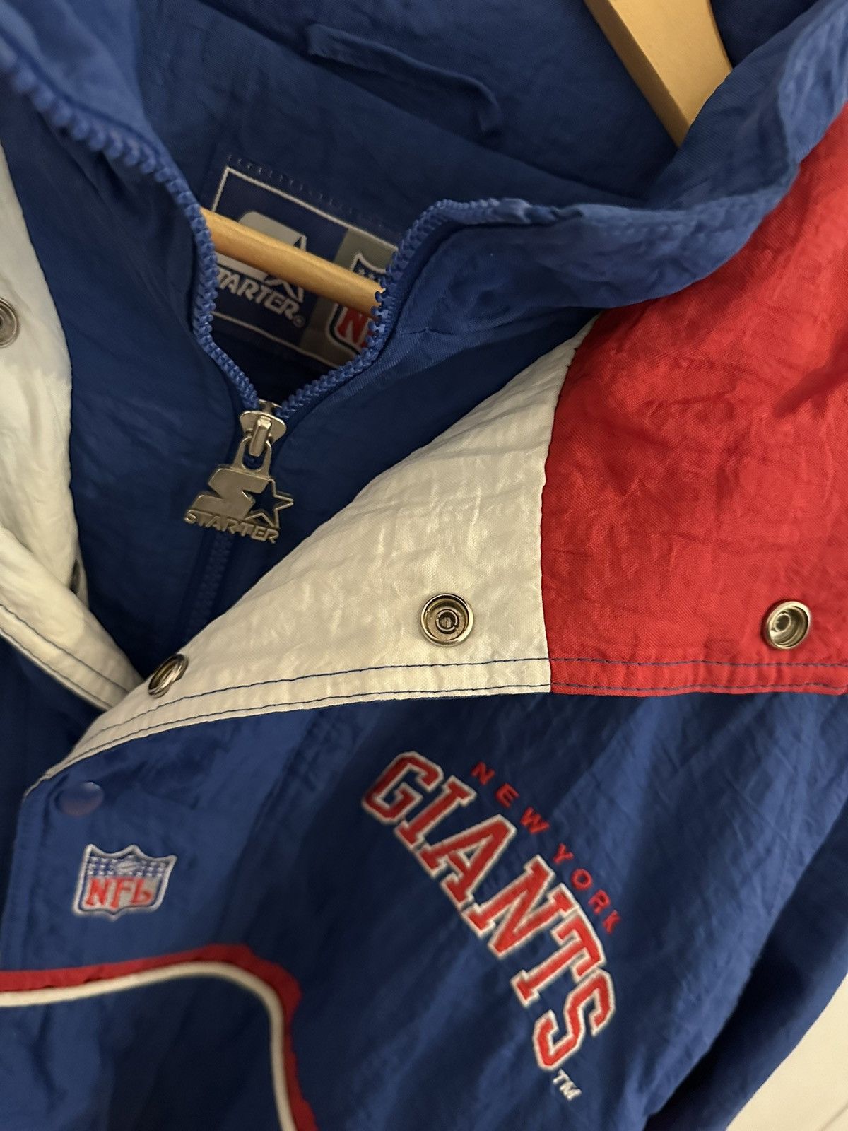 Starter Starter Jacke New York Giants Size L NFL Retro Giants Jacket Size US L / EU 52-54 / 3 - 5 Thumbnail
