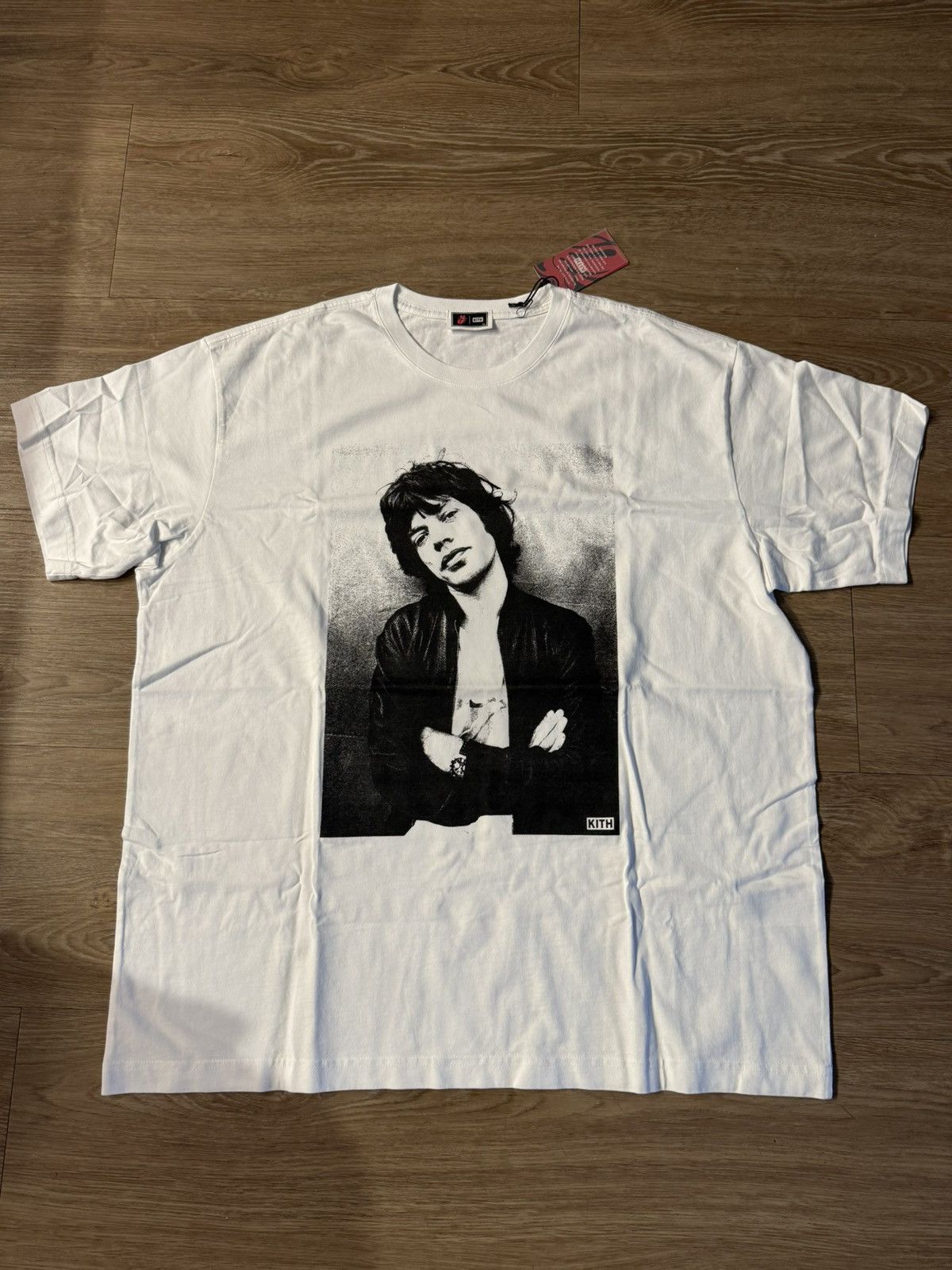 Kith Kith x Rolling Stones “Mick Jagger Tee” | Grailed