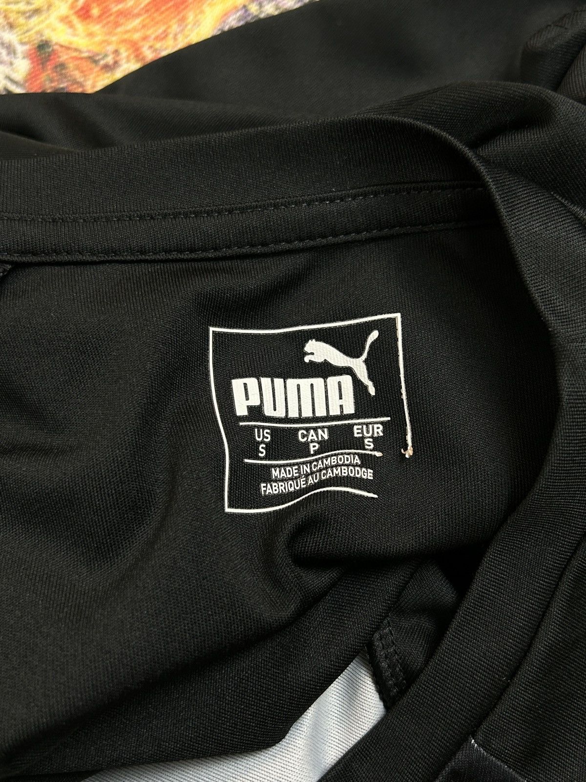 Puma Puma AC Milan 2019/20 Pre-Match Kit Soccer Jersey Black S Size US S / EU 44-46 / 1 - 7 Thumbnail