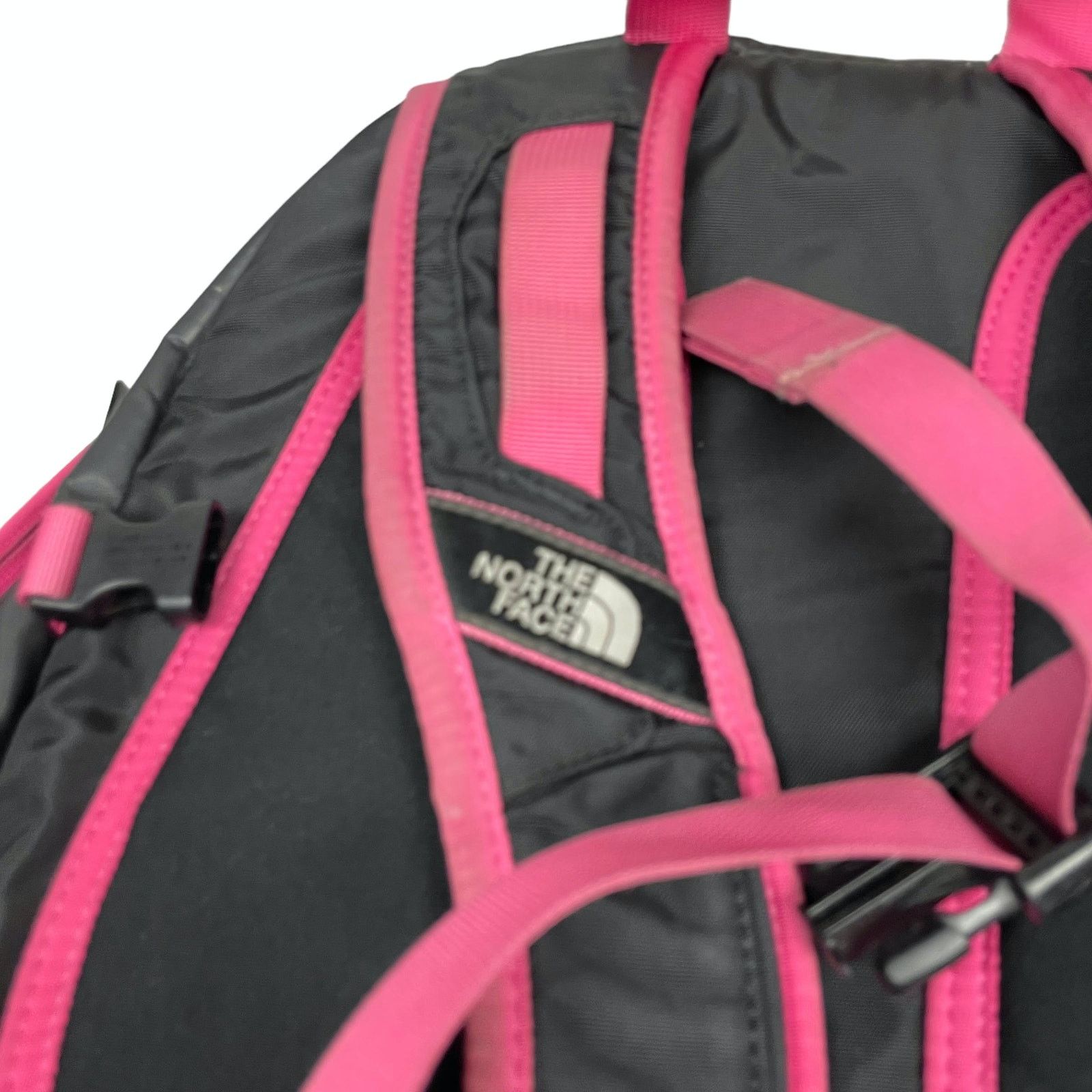 The North Face The North Face Hot Pepper Womens Black Pink Outdoor Backpack Size ONE SIZE - 5 Thumbnail