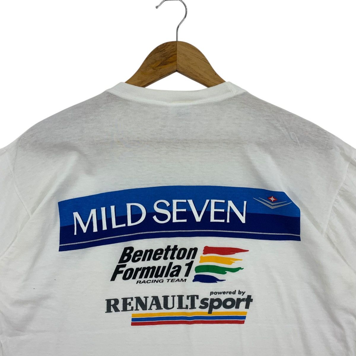 Benetton × Vintage Vintage BENETTON FORMULA 1 Racing Team tee Size US L / EU 52-54 / 3 - 9 Thumbnail