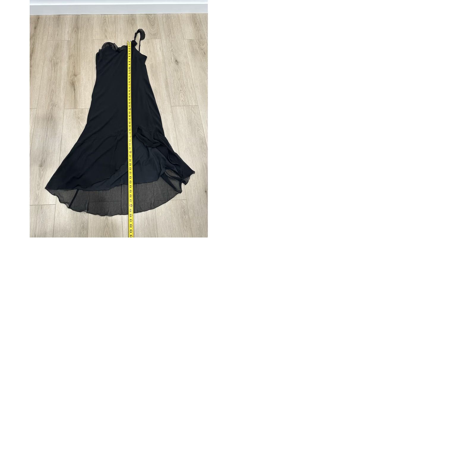 Aritzia NWT Aritzia Wilfred Engage Dress Black Rosette Chiffon Medium Midi XL Size XL / US 12-14 / IT 48-50 - 9 Thumbnail