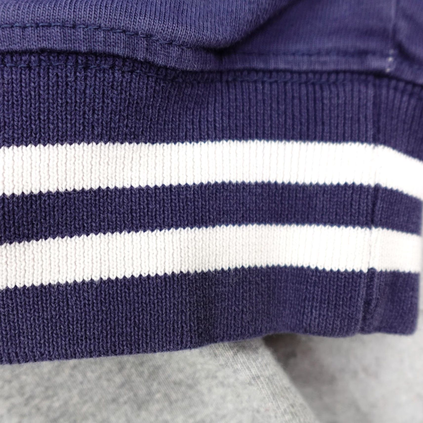 Polo Ralph Lauren Polo Ralph Lauren Hoodie Mens XS Gray Blue Henley Rugby Pullover Sweater Pony Size US XS / EU 42 / 0 - 7 Thumbnail