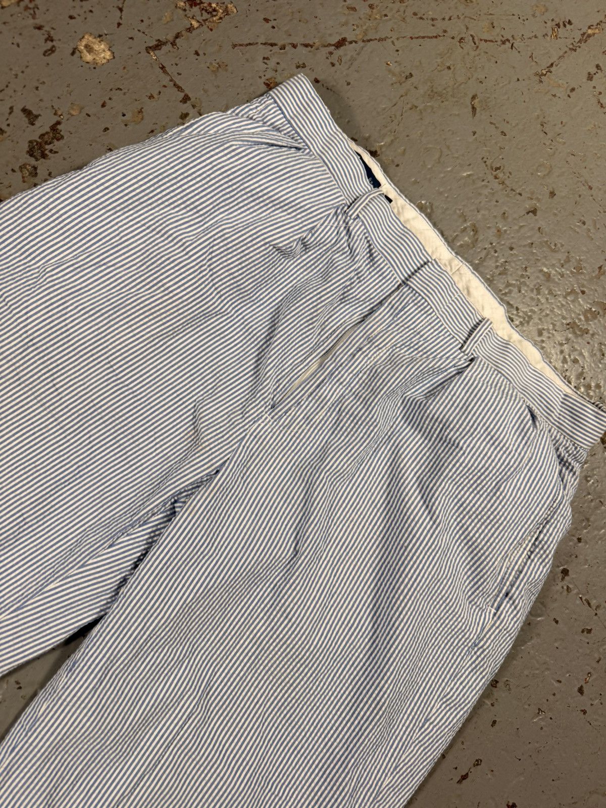 Polo Ralph Lauren Pinstripe Polo Ralph Lauren Posh Pants Size US 34 / EU 50 - 2 Thumbnail