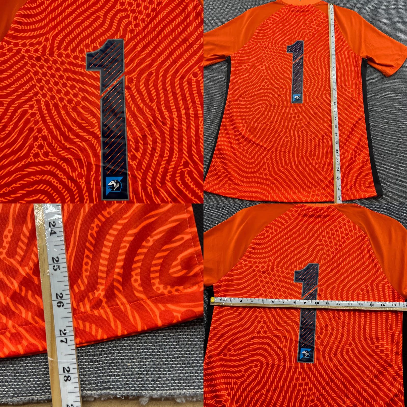 Nike Nike Stabaek 2020 2021 Goalkeeper Marius Amundsen Jersey Football Mens Medium Orange Shirt M Mens Nike Size US M / EU 48-50 / 2 - 8 Thumbnail