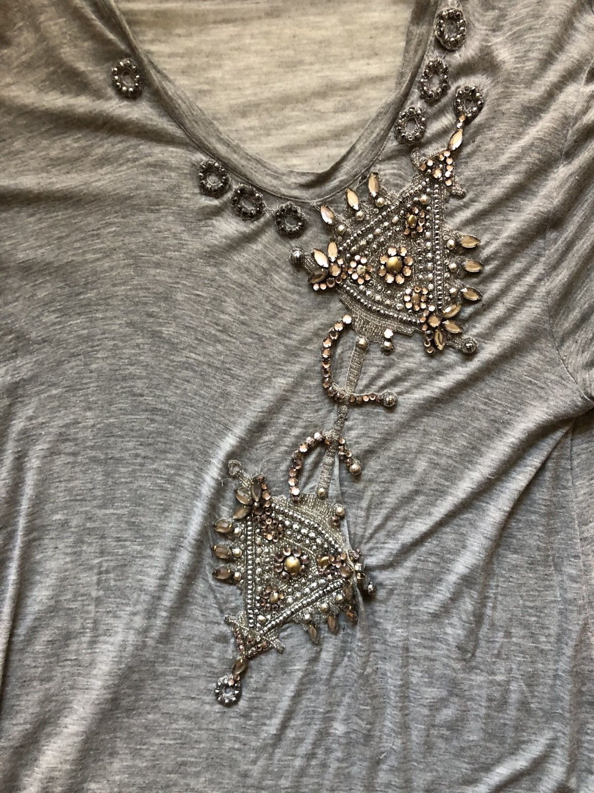 Givenchy GIVENCHY 2000’s “moonstone” elongated tee Size US S / EU 44-46 / 1 - 2 Thumbnail