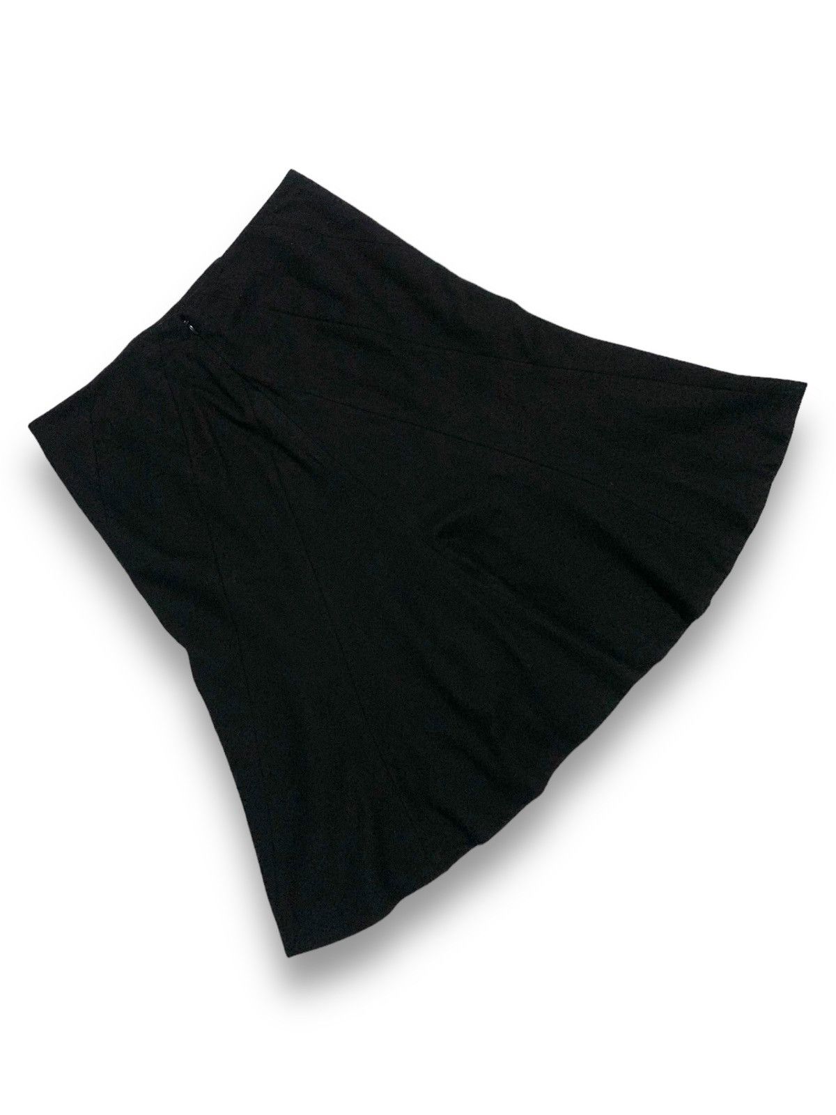 Ralph Lauren Vintage 90s Ralph Lauren Wool Blend Panel Mini Skirt Size 29" - 3 Thumbnail