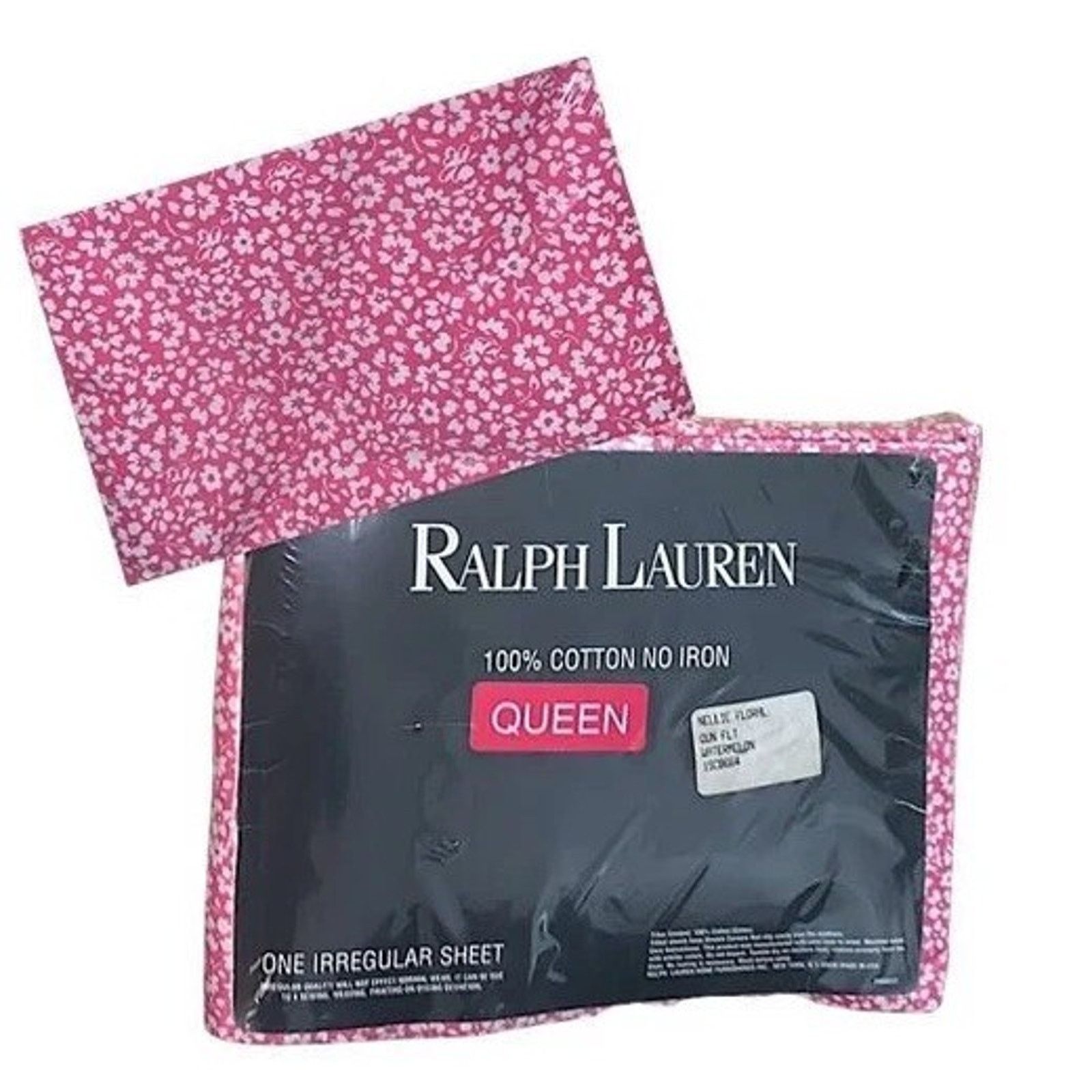 NEW Ralph Lauren Nellie Floral Watermelon Queen Irregular