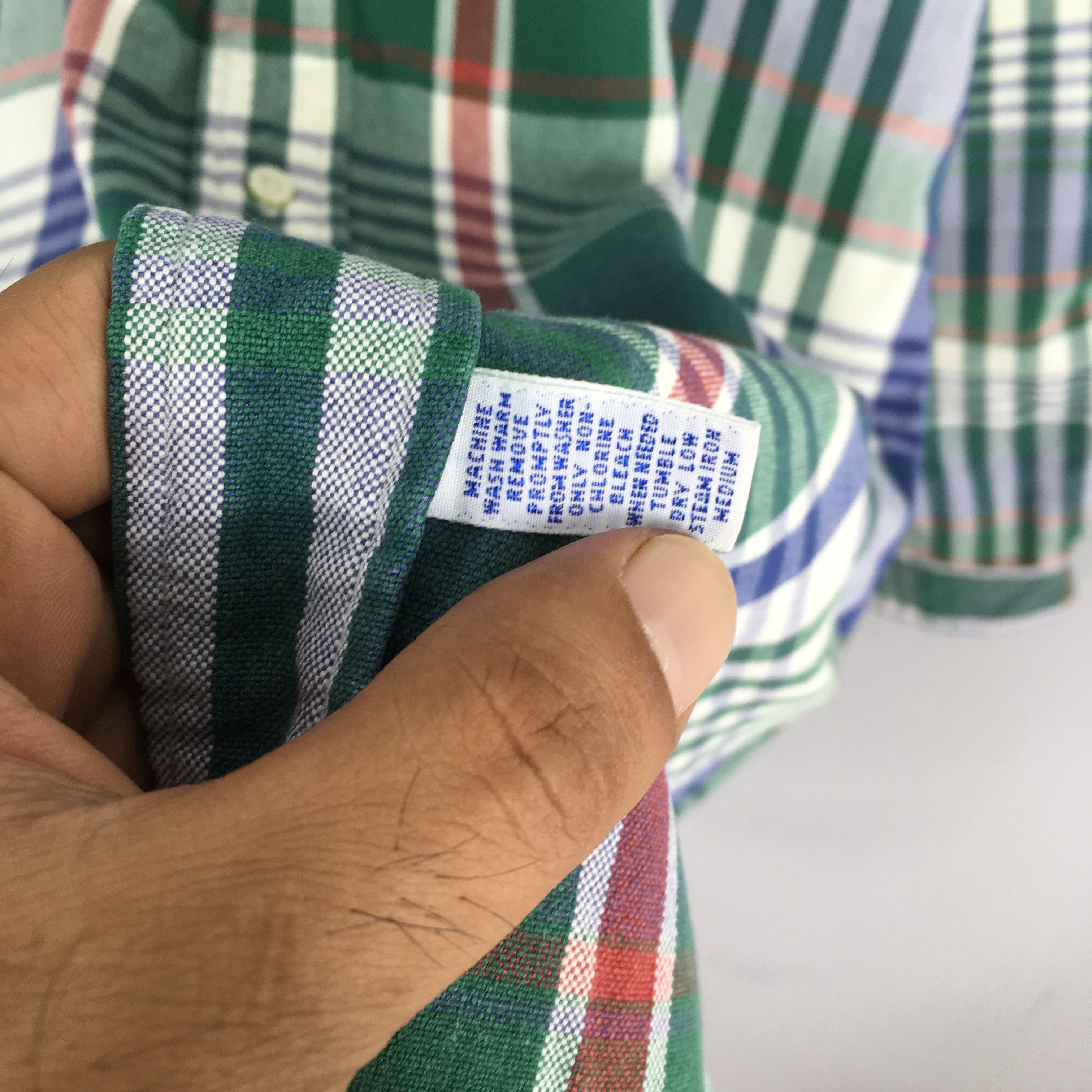 Polo Ralph Lauren Vintage 90s Polo Ralph Lauren Checkered Flannel Shirt Medium Size US M / EU 48-50 / 2 - 6 Thumbnail