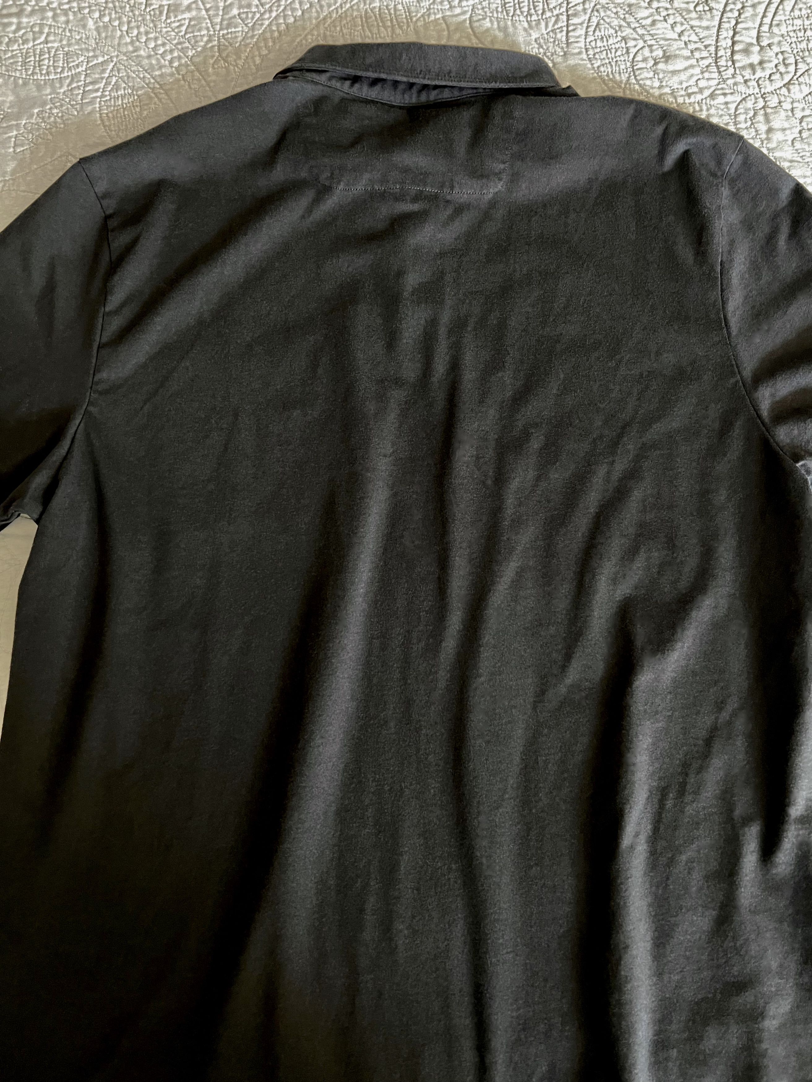 Calvin Klein Calvin Klein Blue/Black Colorblock Short Sleeve Polo - XXL Size US XXL / EU 58 / 5 - 5 Thumbnail