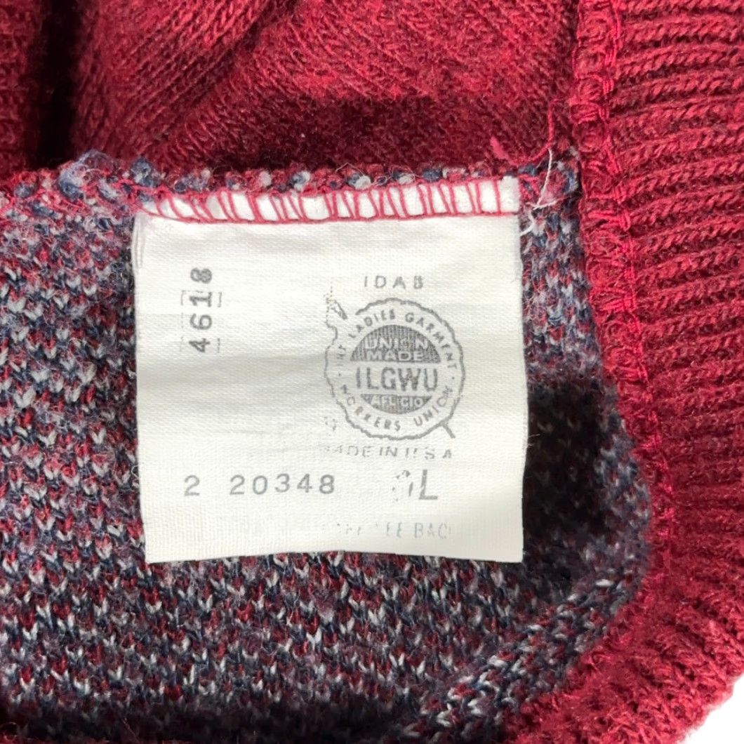 Vintage VINTAGE Robert Bruce Sweater Vest Shirt Adult SMALL Red Gray Houndstooth USA Union 70s Mens Size US S / EU 44-46 / 1 - 5 Thumbnail