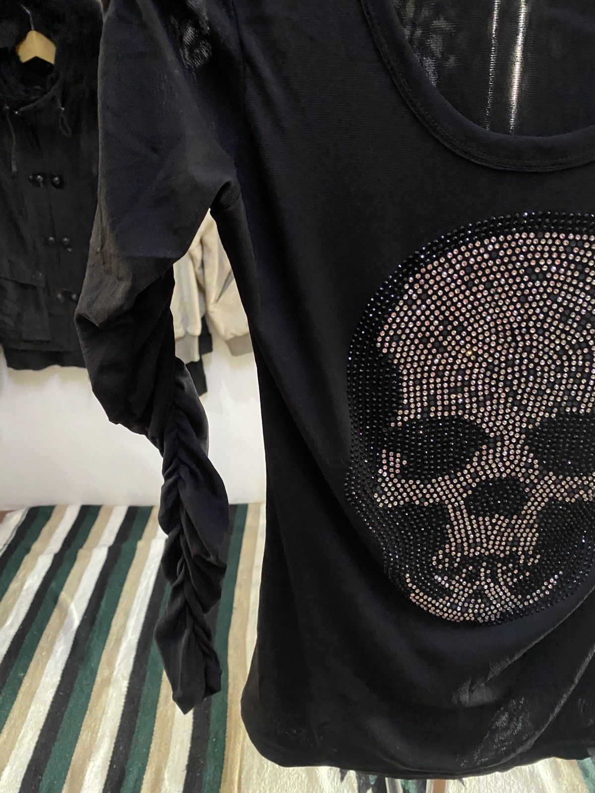 Japanese Brand Japanese Skull Rick Owens LGB Style Longsleeve Tee Shirt Size US M / EU 48-50 / 2 - 3 Thumbnail